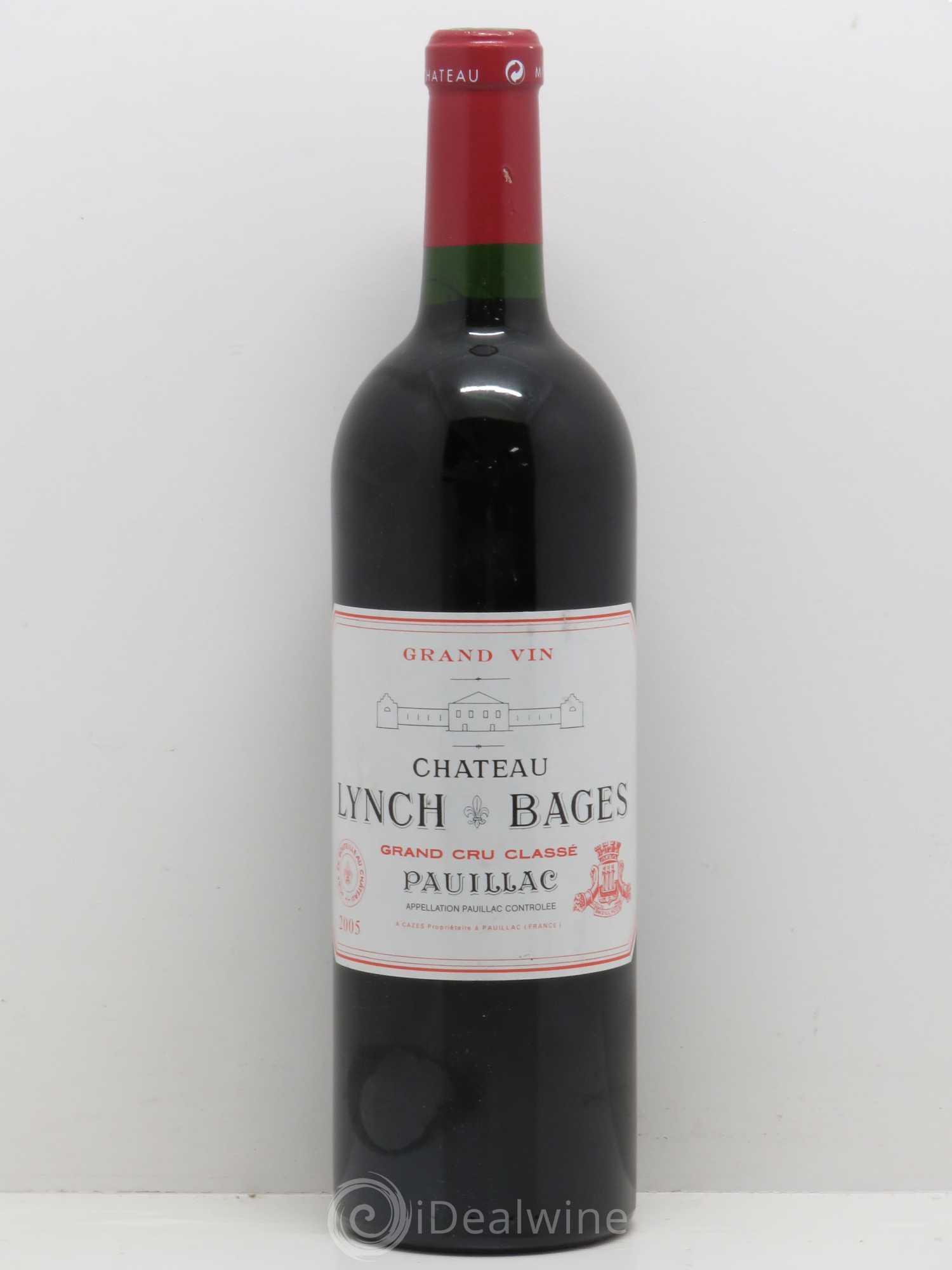 Château Lynch Bages 5ème Grand Cru Classé 2005 - Lot de 1 bouteille - 0