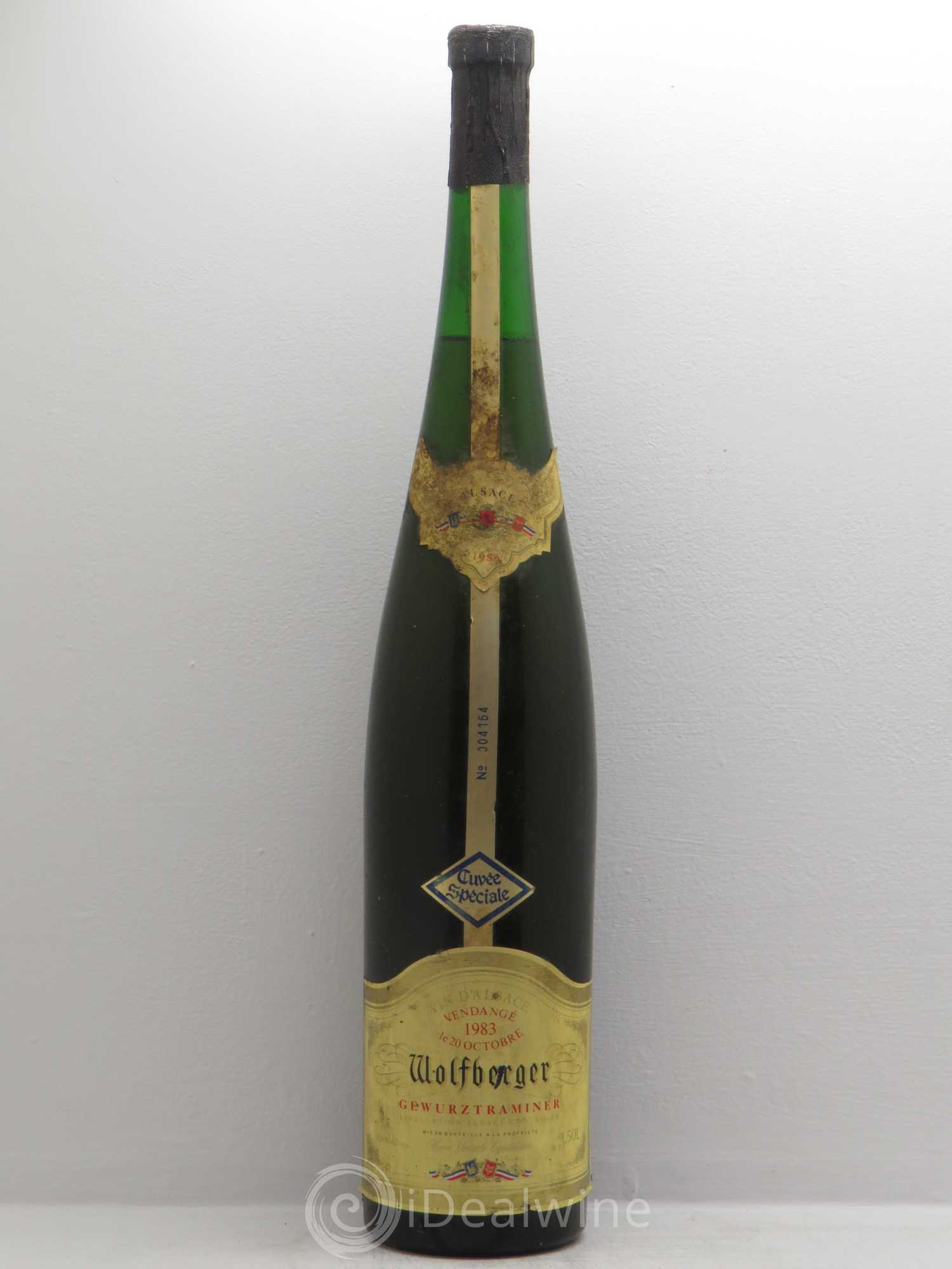 Gewurztraminer Cuvée Spéciale - Wolfberger 1983 - Posten von 1 Magnum - 0