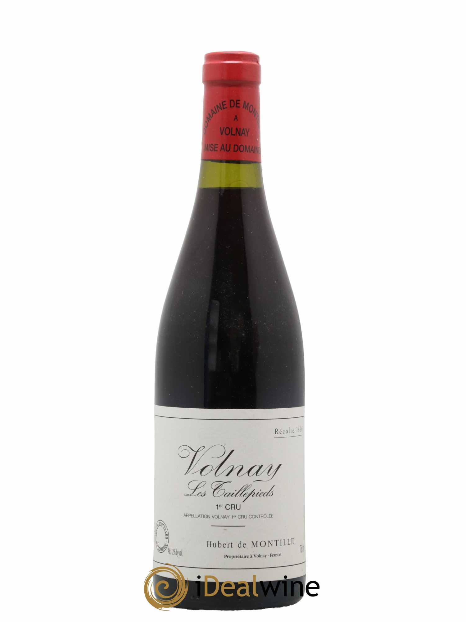 Volnay 1er Cru Les Taillepieds De Montille (Domaine) 1996 - Lot de 1 bouteille - 0