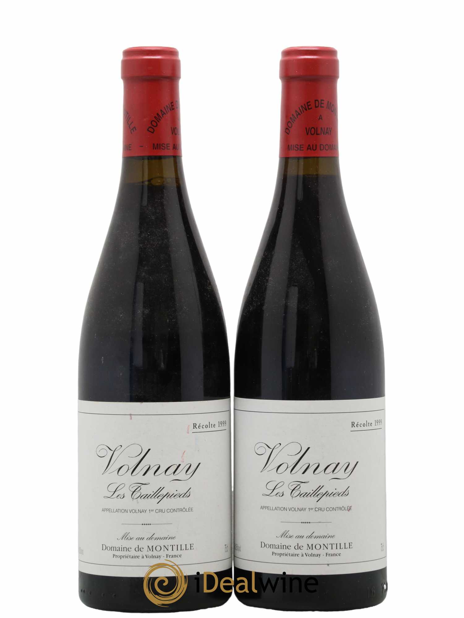 Volnay 1er Cru Les Taillepieds De Montille (Domaine) 1999 - Lot de 2 bouteilles - 0