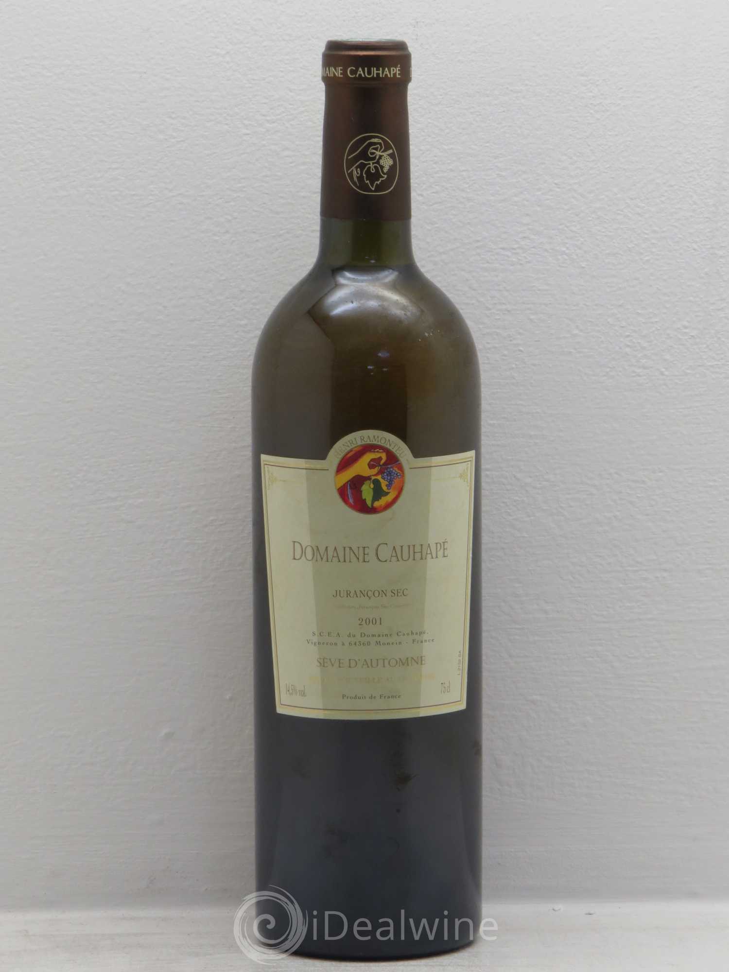 Jurançon Seve d'Automne - Domaine Cauhapé 2001 - Posten von 1 Flasche - 0