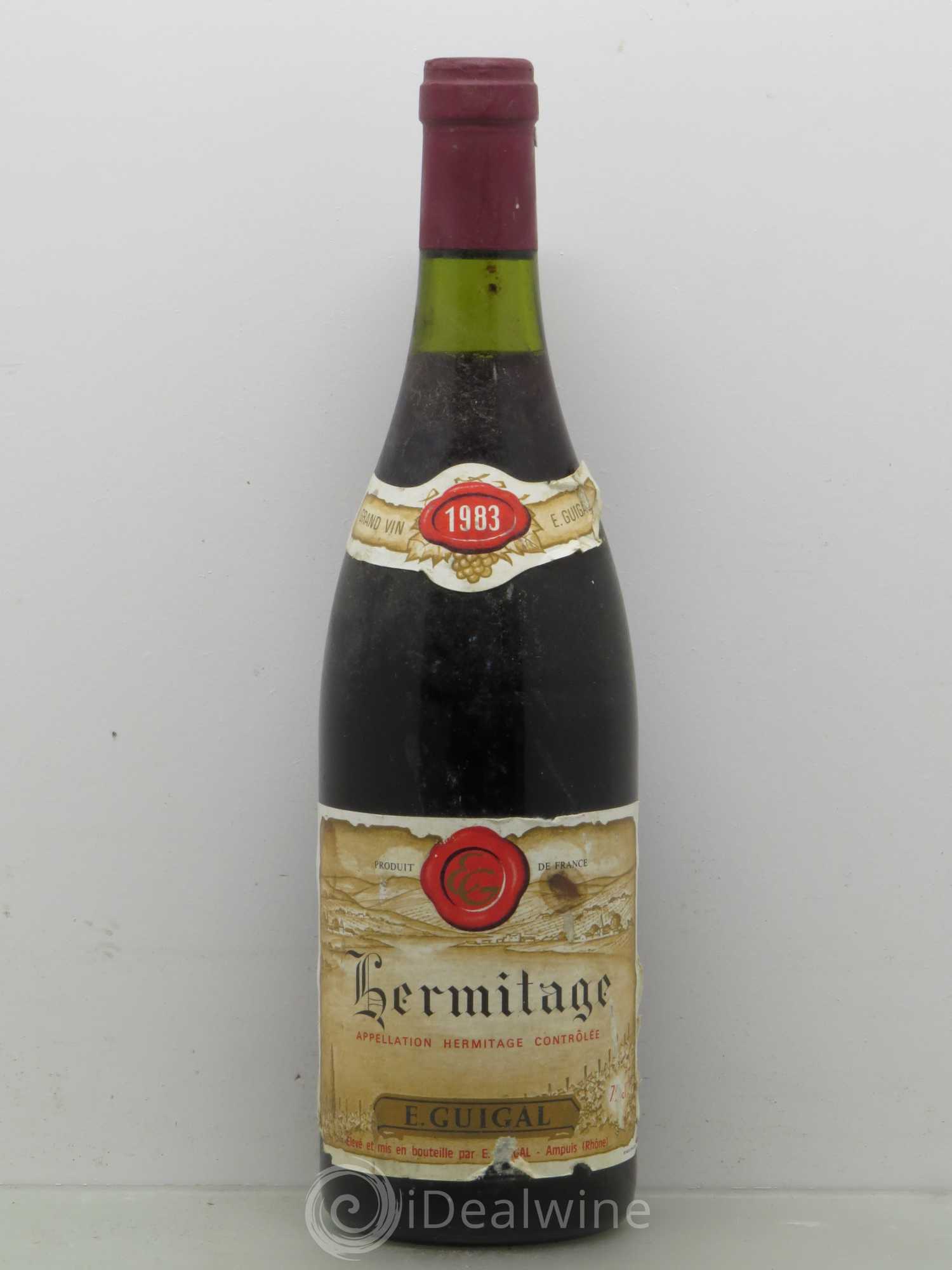 Hermitage Guigal 1983 - Lot de 1 bouteille - 0
