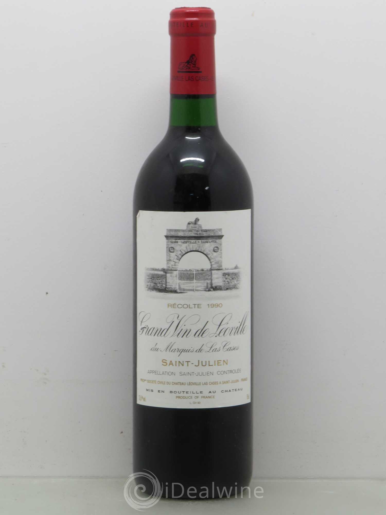 Château Léoville Las Cases 2ème Grand Cru Classé 1990 - Lot de 1 bouteille - 0