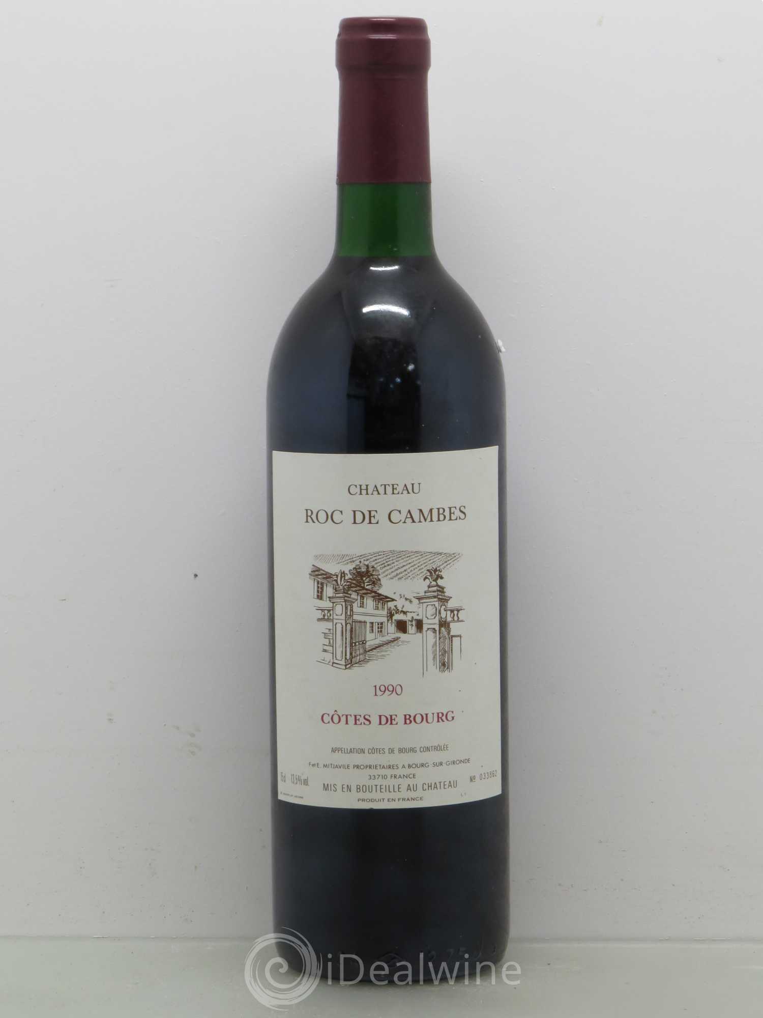 Roc de Cambes 1990 - Lot of 1 bottle - 0