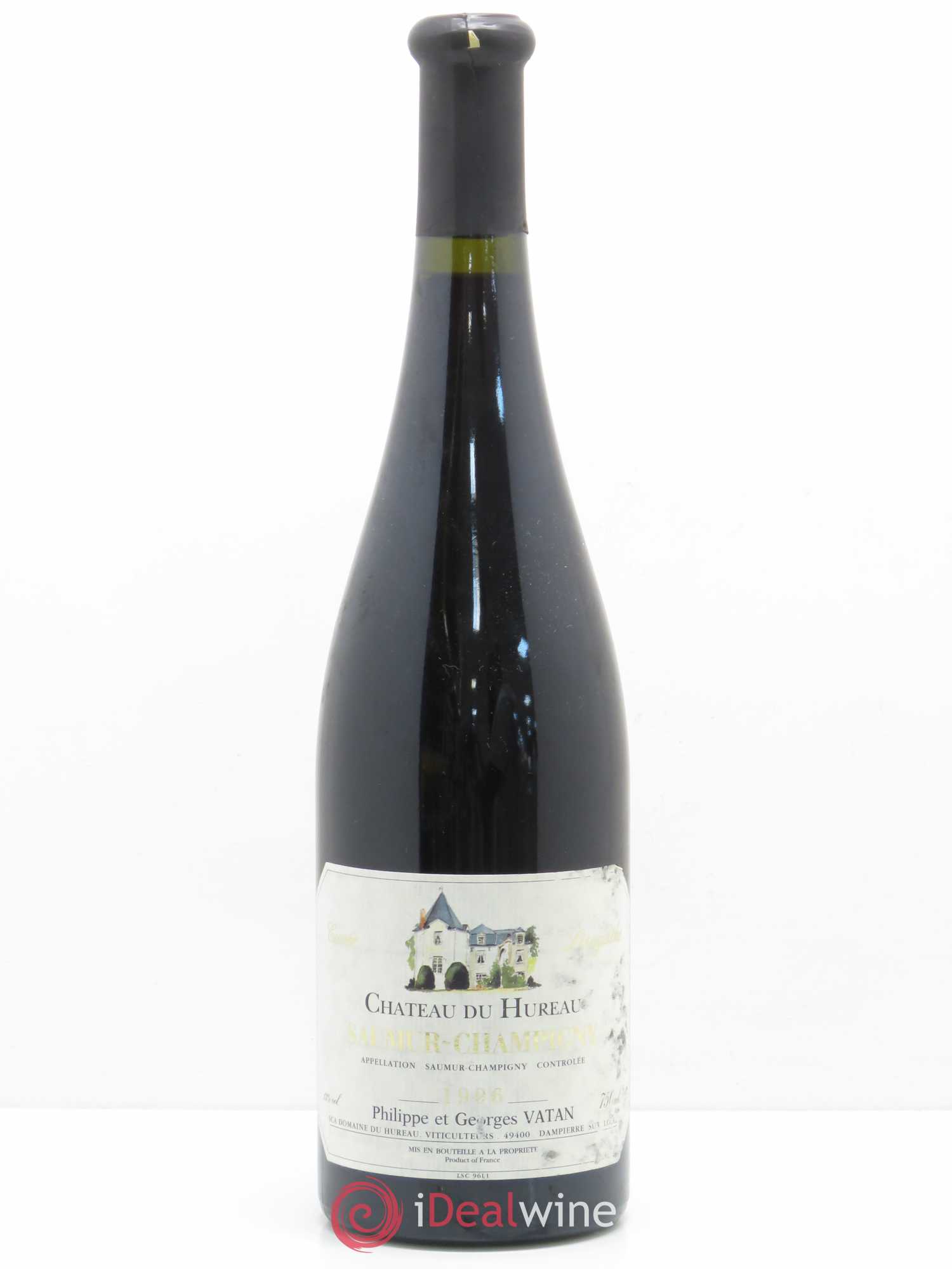 Saumur-Champigny Lisagathe Château du Hureau 1996 - Lot de 1 bouteille - 0
