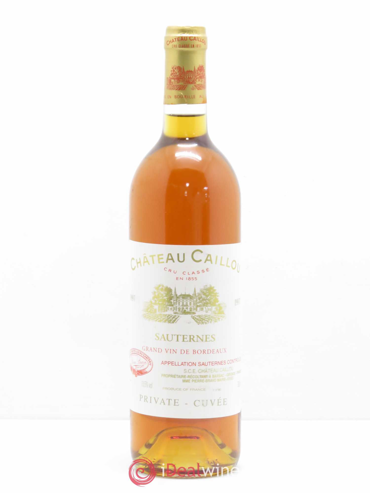 Château Caillou - Private Cuvée 1997 - Lotto di 1 bottiglia - 0