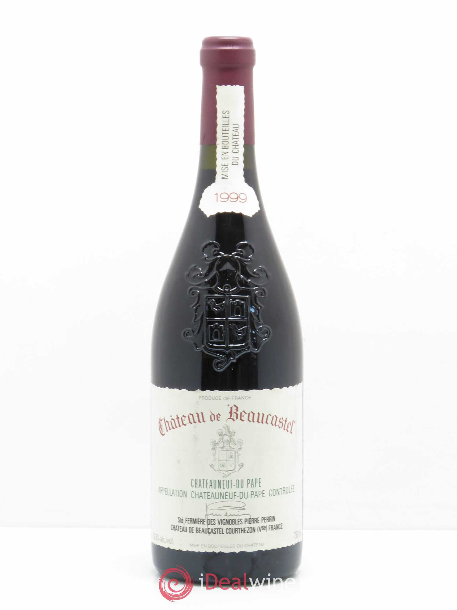 Châteauneuf-du-Pape Château de Beaucastel Famille Perrin 1999 - Lot de 1 bouteille - 0