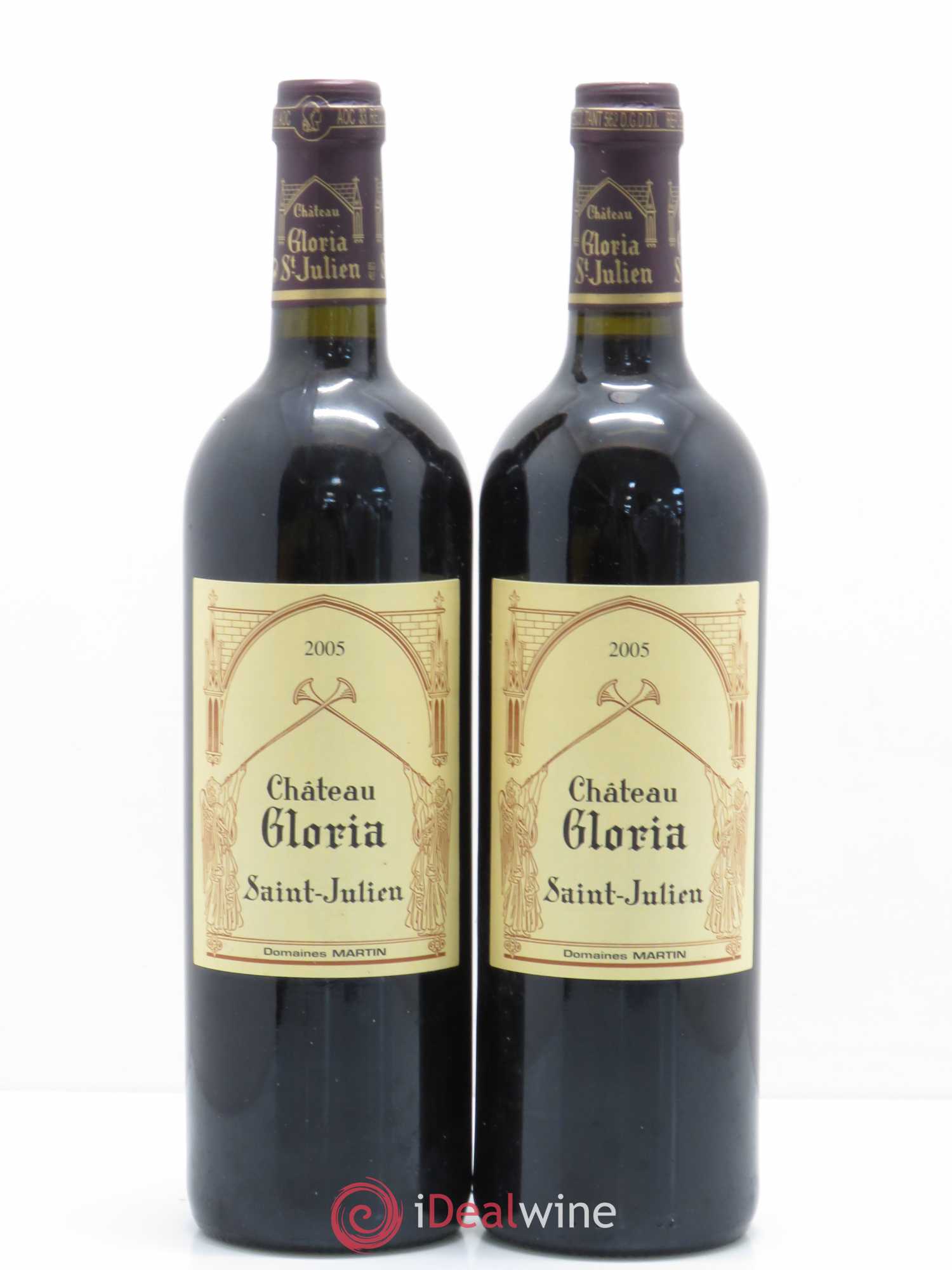 Château Gloria 2005 - Lot de 2 bouteilles - 0