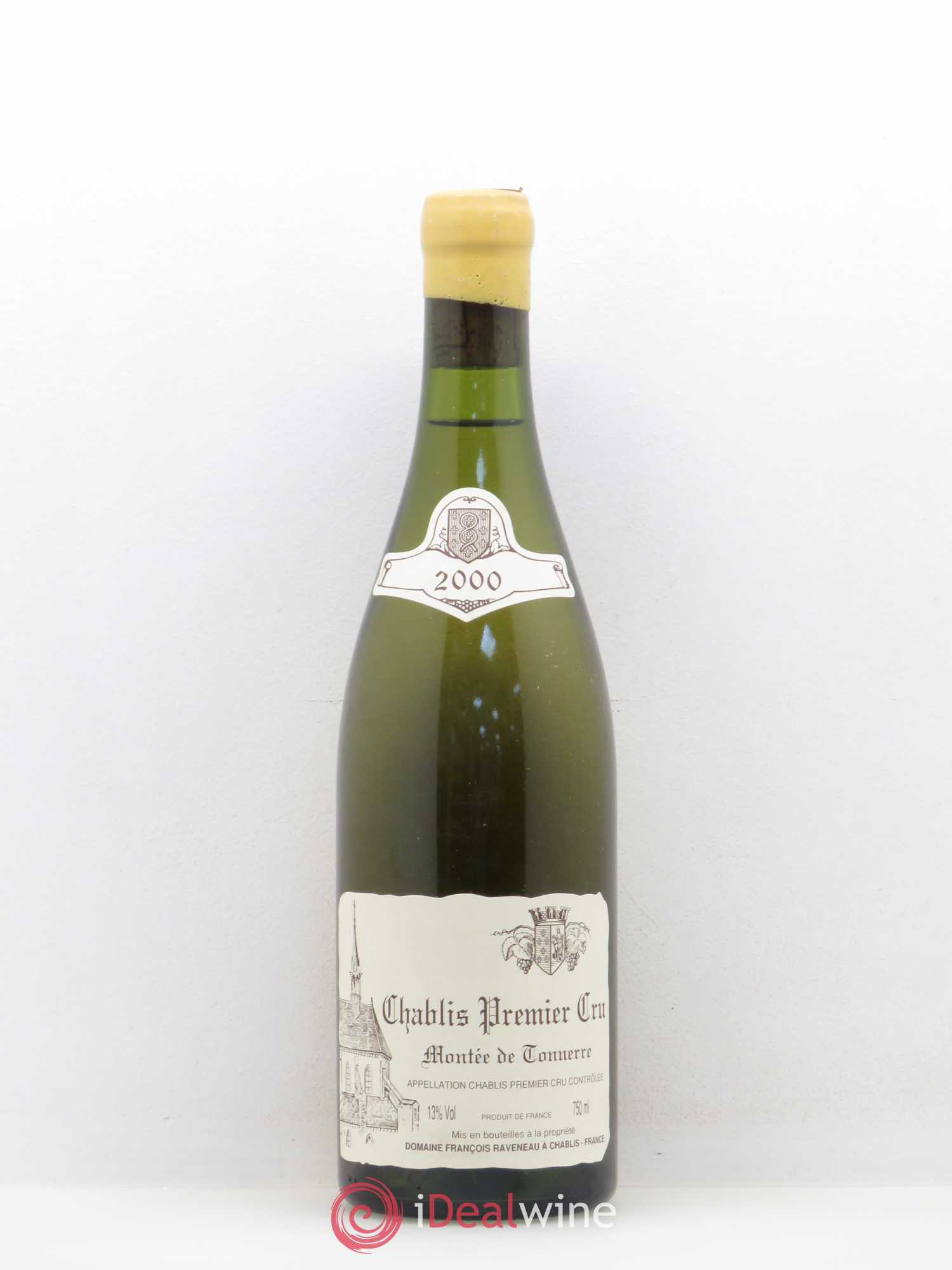 Chablis 1er Cru Montée de Tonnerre Raveneau (Domaine) 2000 - Posten von 1 Flasche - 0