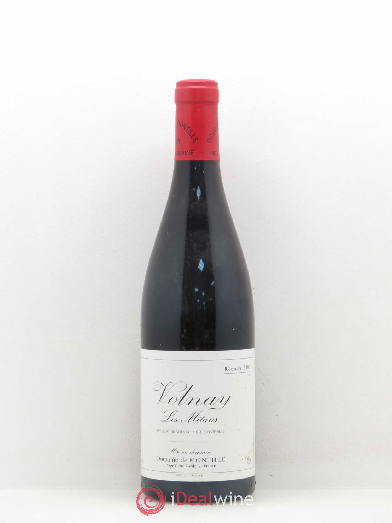 Volnay 1er Cru Les Mitans De Montille (Domaine) 2000 - Lot de 1 bouteille - 0
