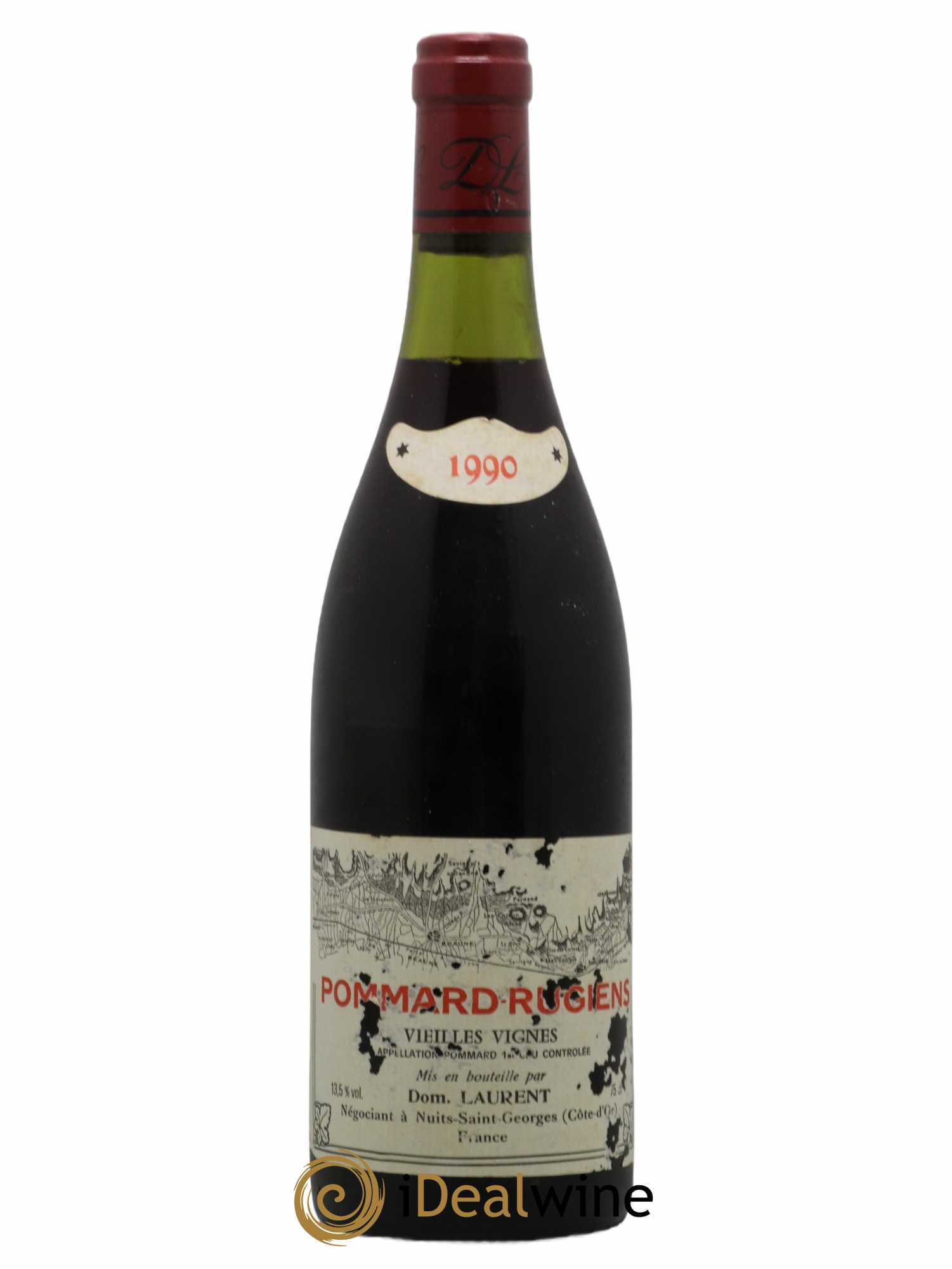 Pommard 1er Cru Rugiens Laurent Père et Fils Vieilles Vignes 1990 - Lot de 1 bouteille - 0