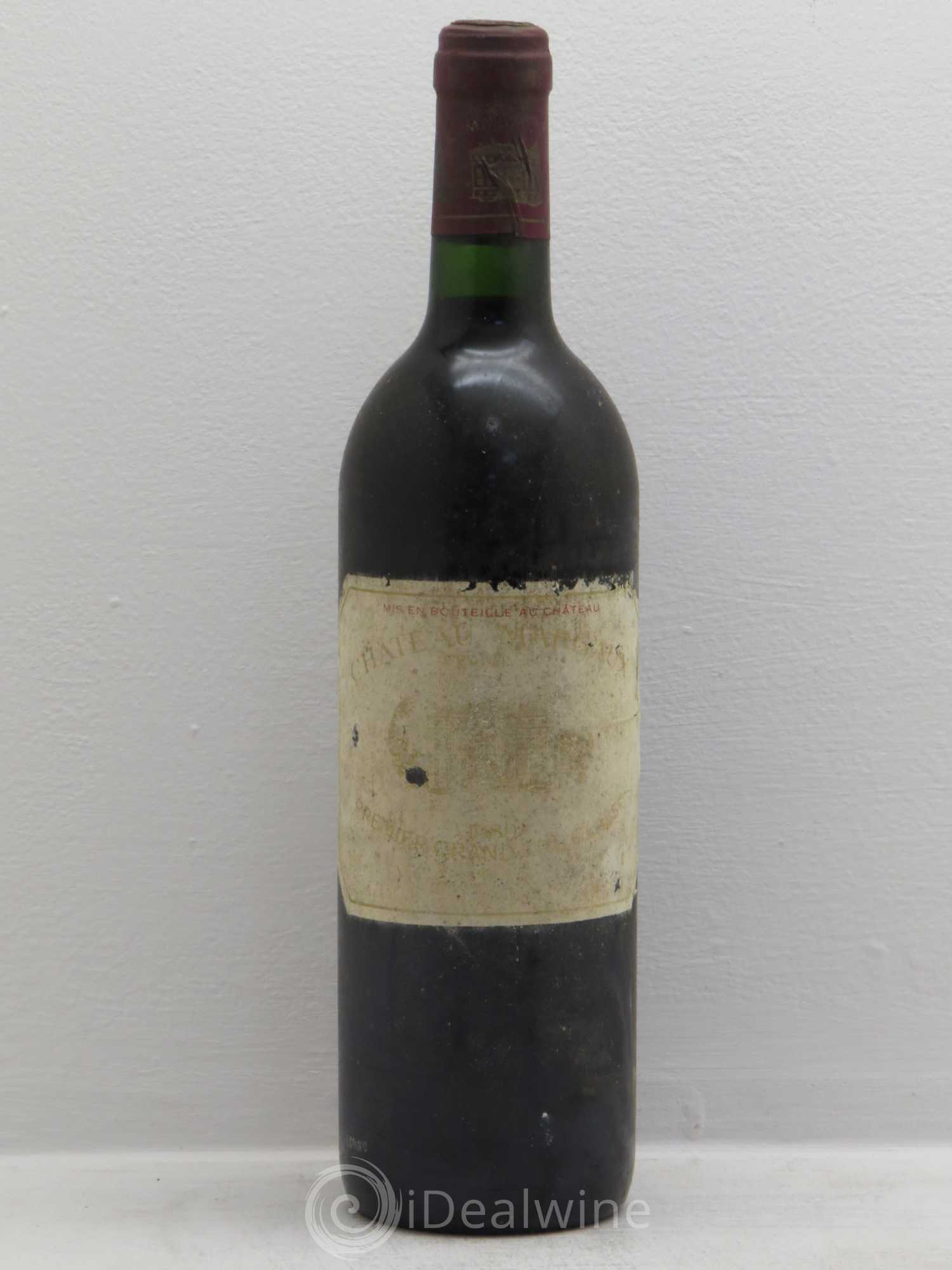 Château Margaux 1er Grand Cru Classé 1989 - Lot de 1 bouteille - 0
