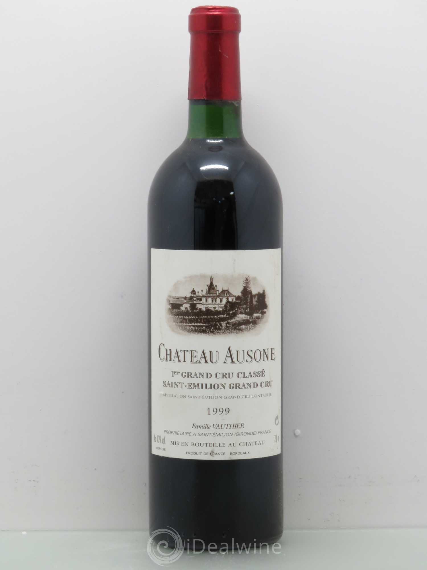 Château Ausone 1er Grand Cru Classé A 1999 - Lot de 1 bouteille - 0