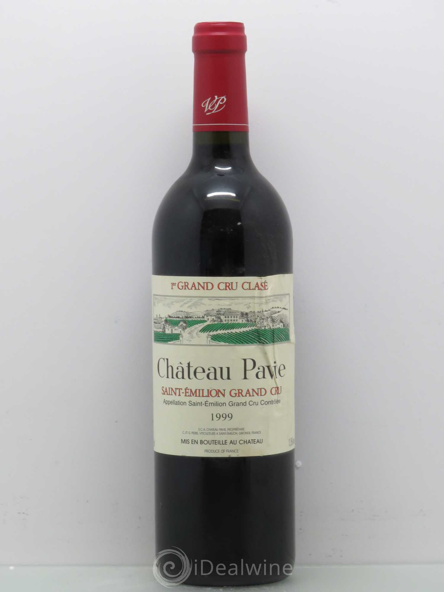 Château Pavie 1er Grand Cru Classé A 1999 - Lot de 1 bouteille - 0