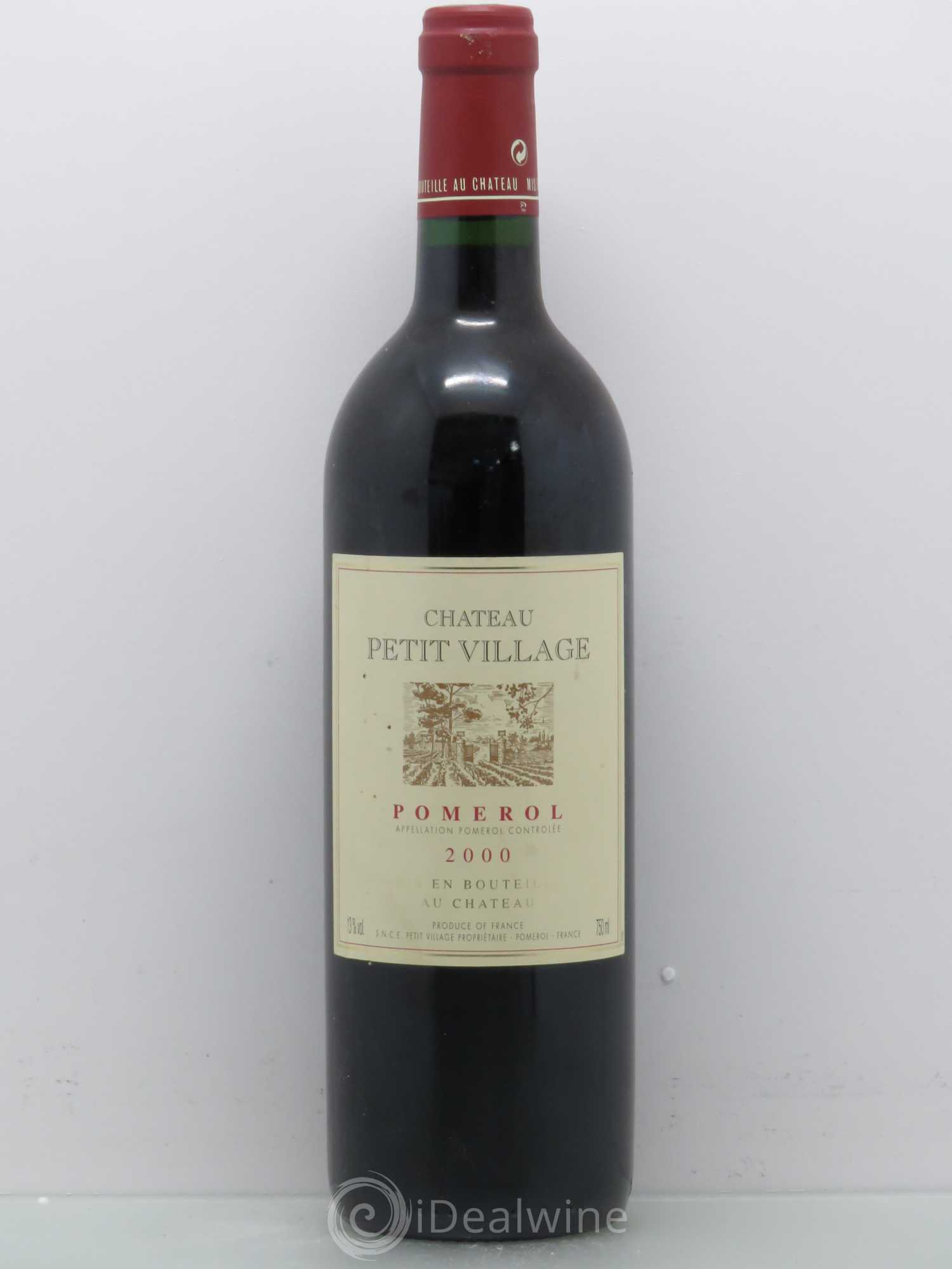 Château Petit Village 2000 - Lot de 1 bouteille - 0