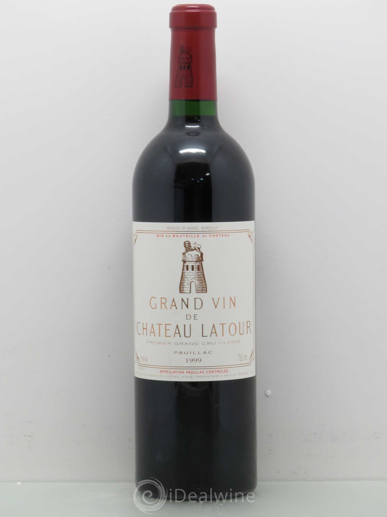 Château Latour 1er Grand Cru Classé 1999 - Lot de 1 bouteille - 0