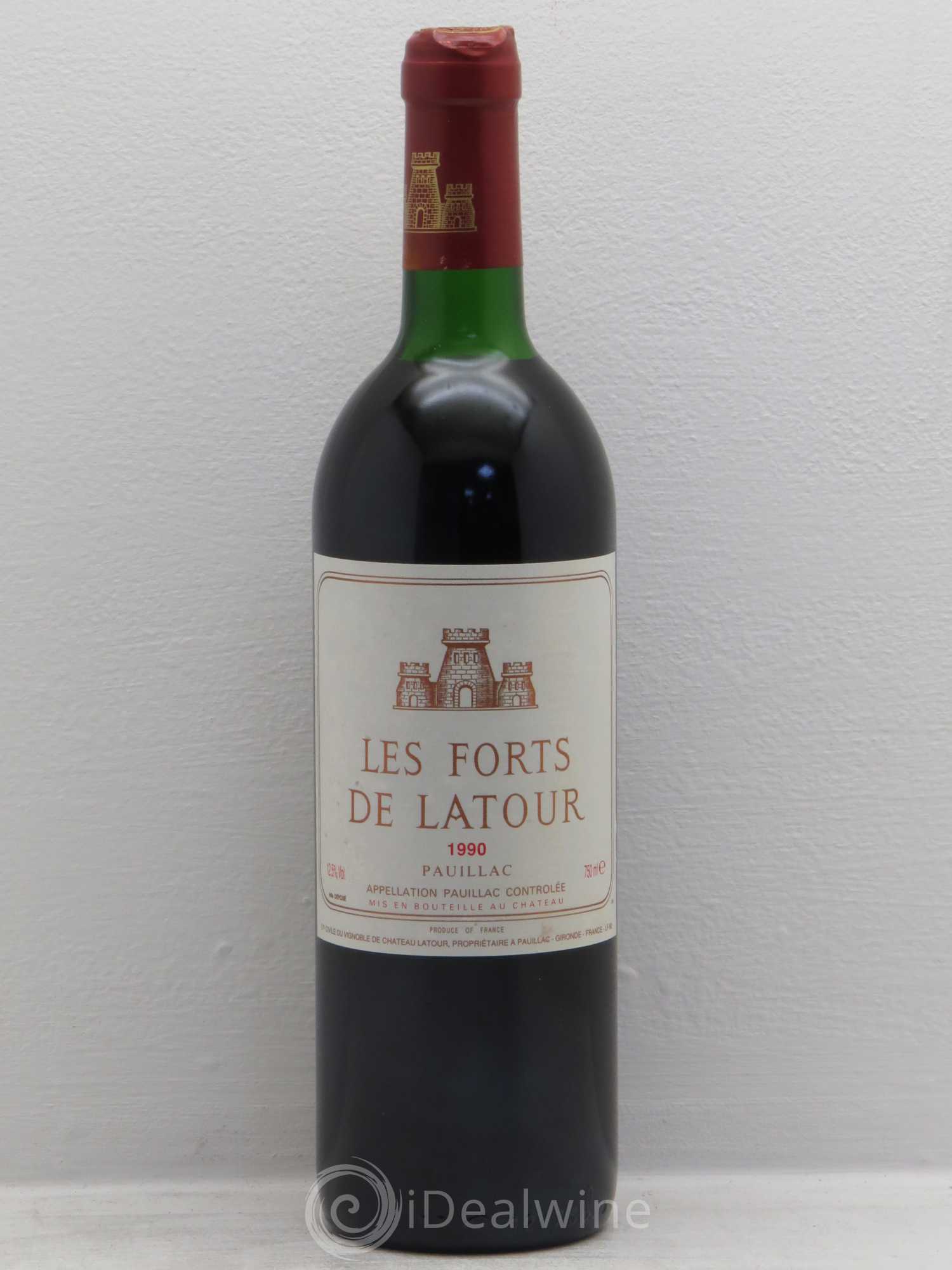 Les Forts de Latour Second Vin 1990 - Lot de 1 bouteille - 0