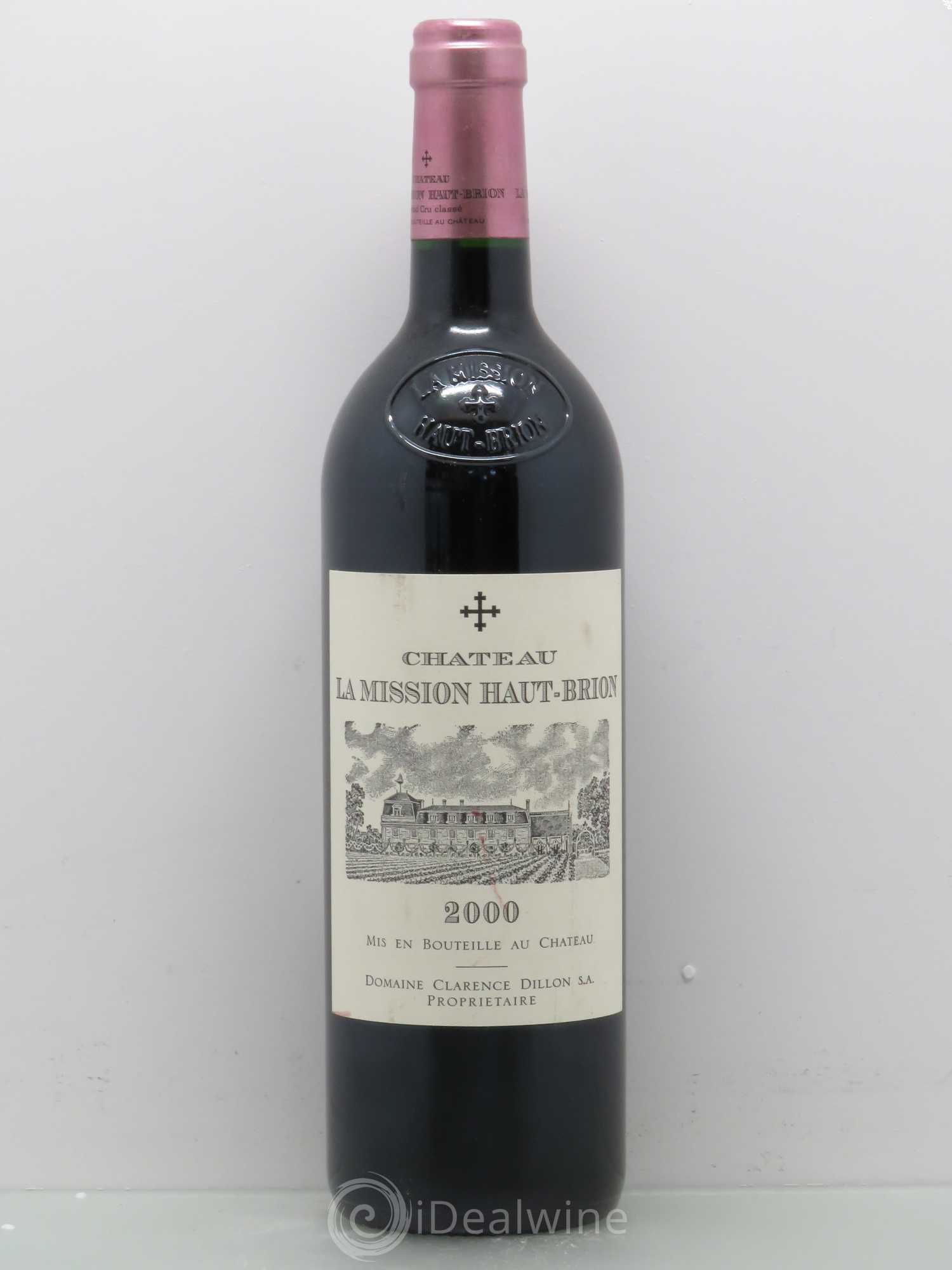 Château la Mission Haut-Brion Cru Classé de Graves 2000 - Lot de 1 bouteille - 0