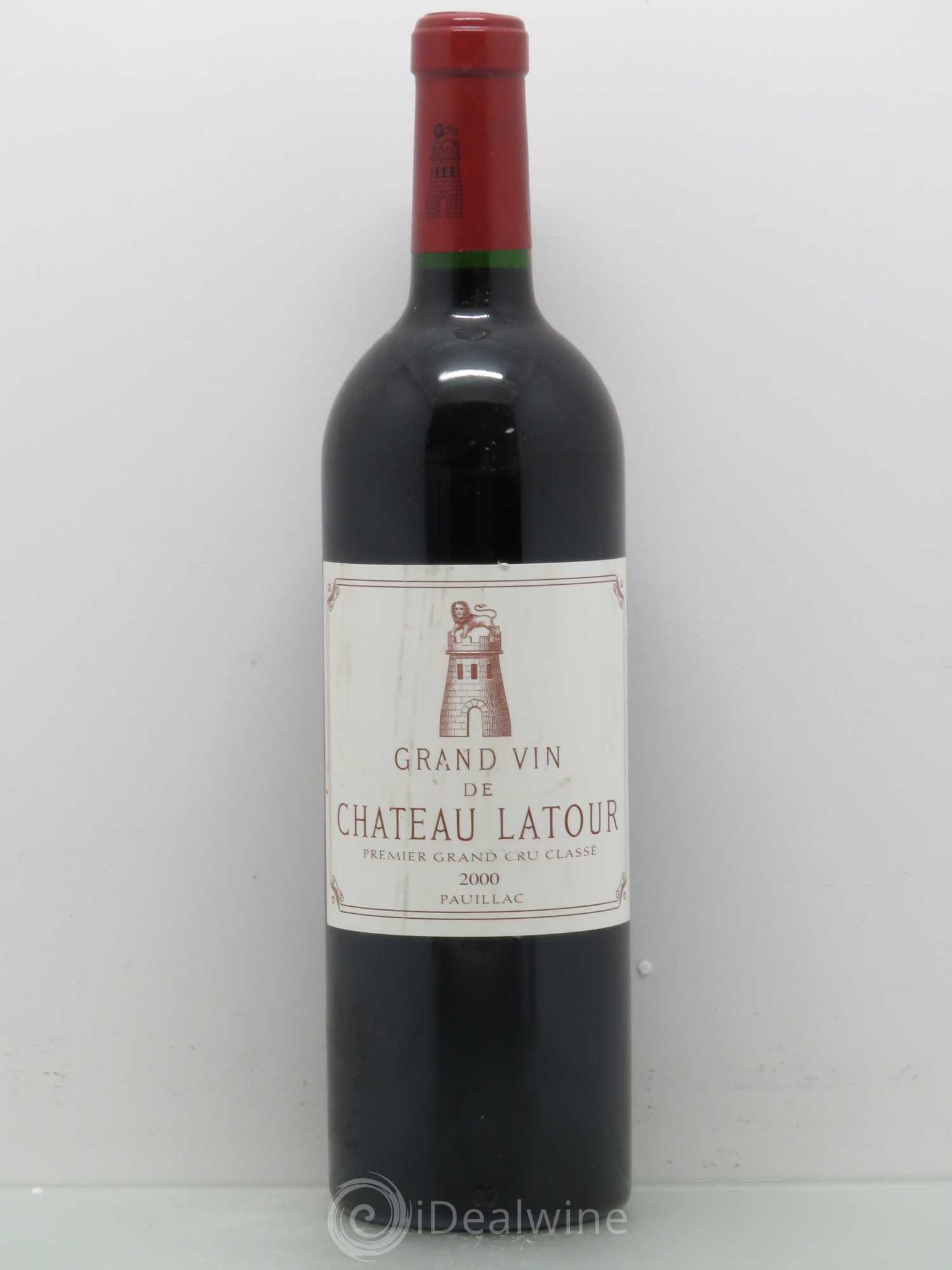 Château Latour 1er Grand Cru Classé 2000 - Lot de 1 bouteille - 0