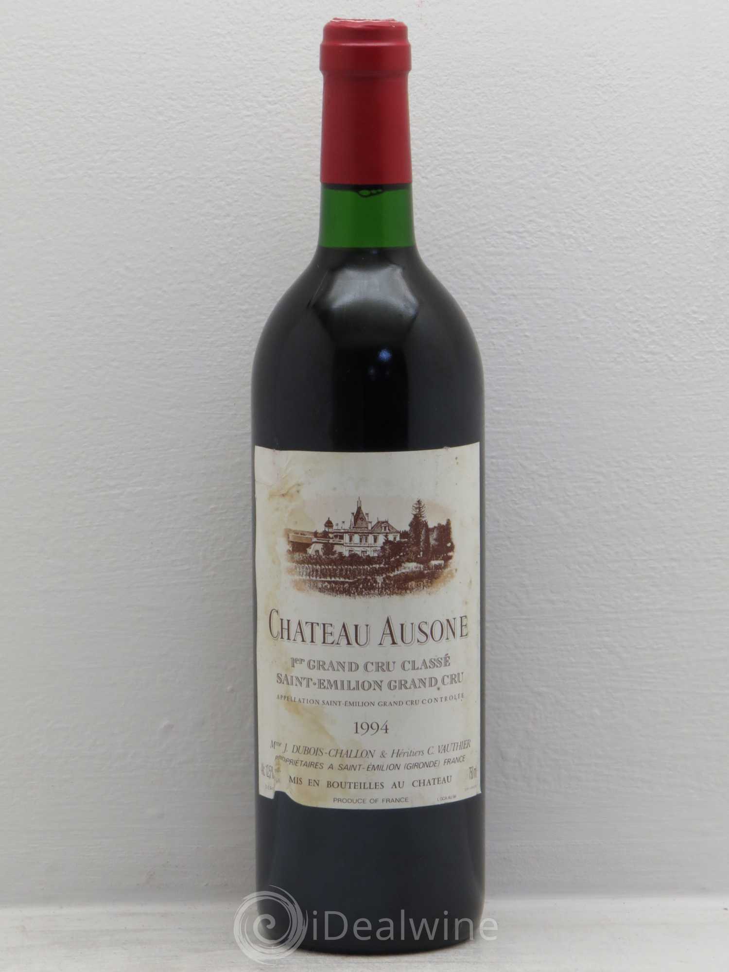Château Ausone 1er Grand Cru Classé A 1994 - Lot de 1 bouteille - 0