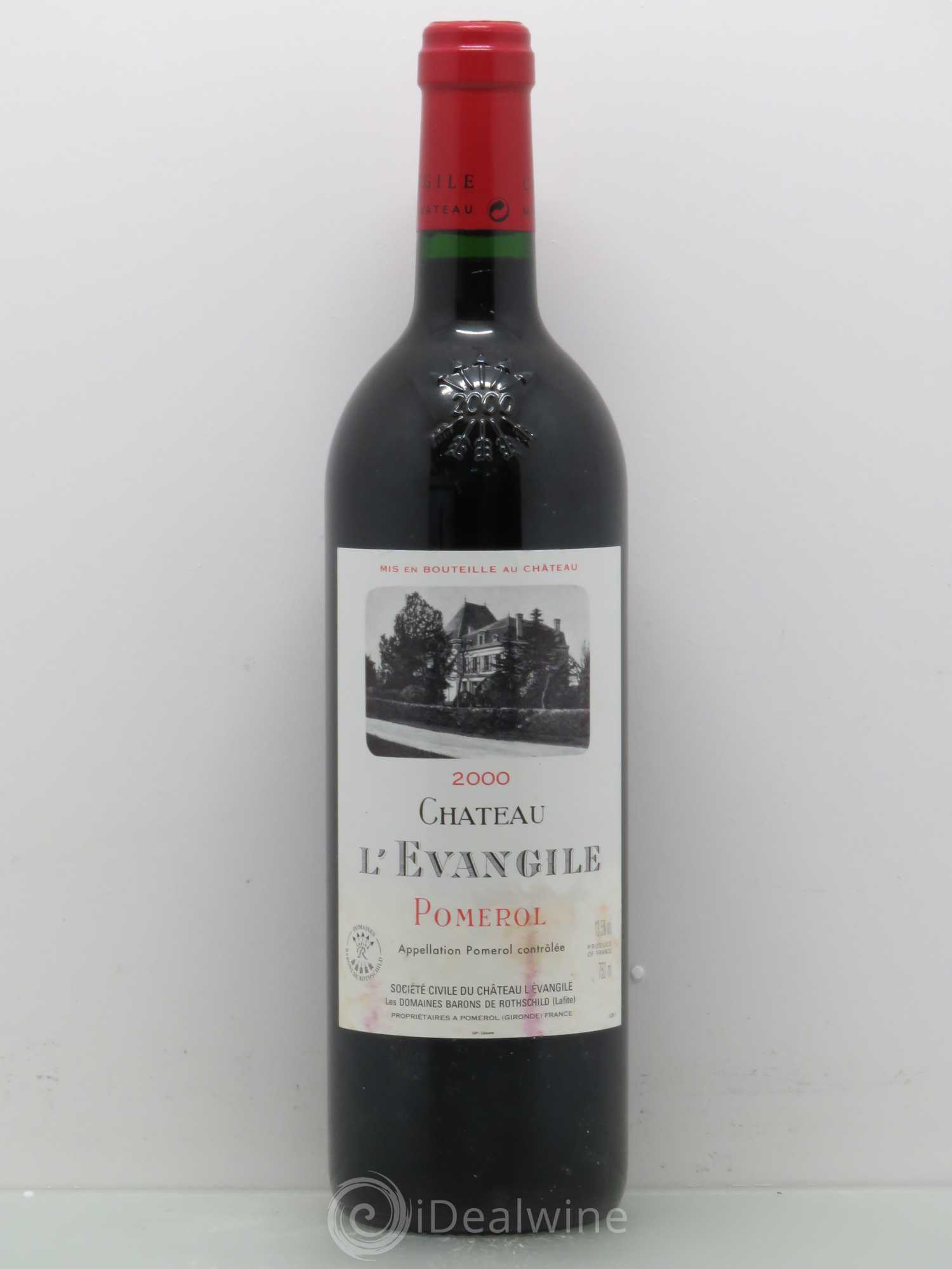 Château l' Évangile 2000 - Lot de 1 bouteille - 0