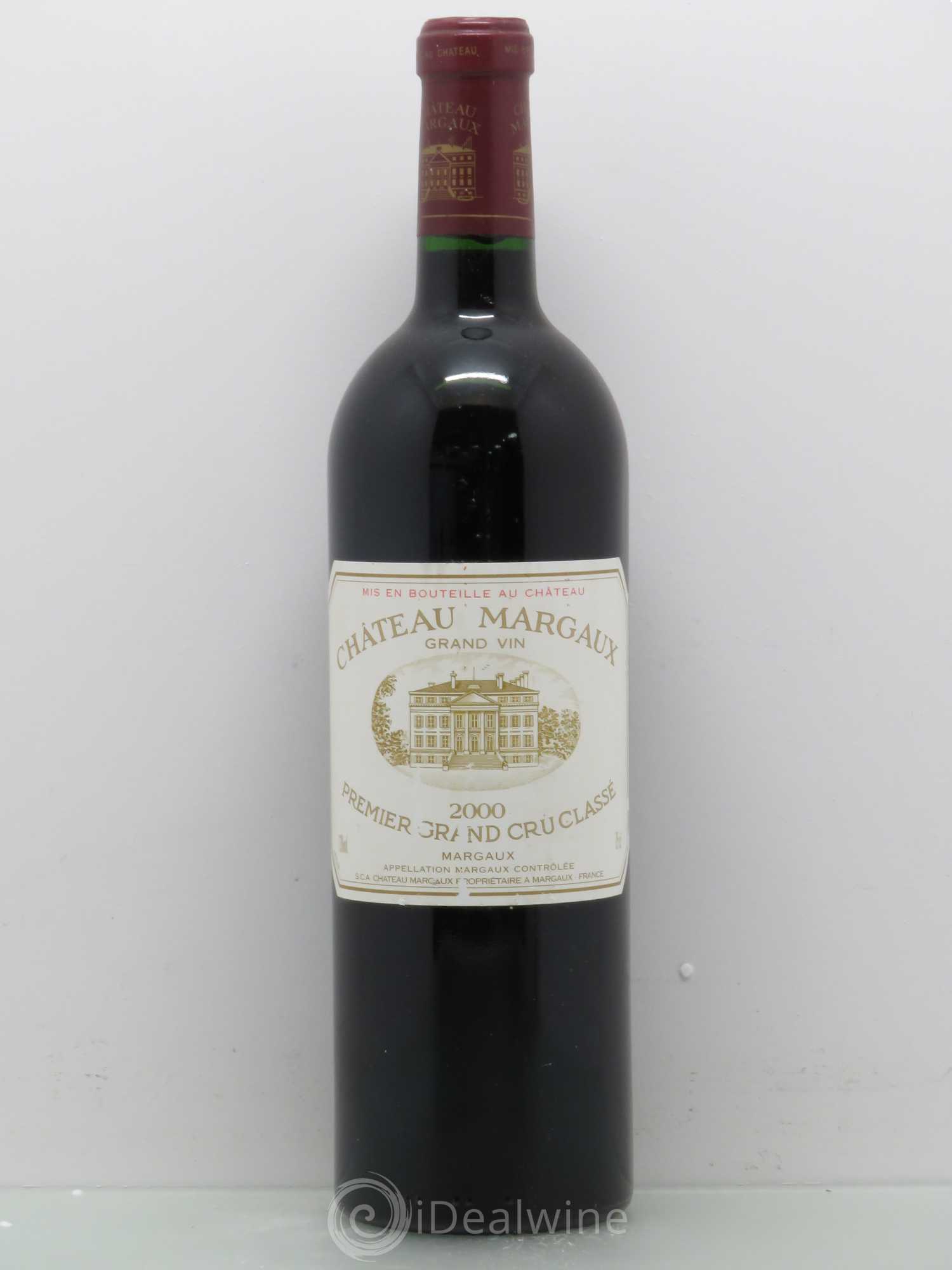 Château Margaux 1er Grand Cru Classé 2000 - Lot de 1 bouteille - 0