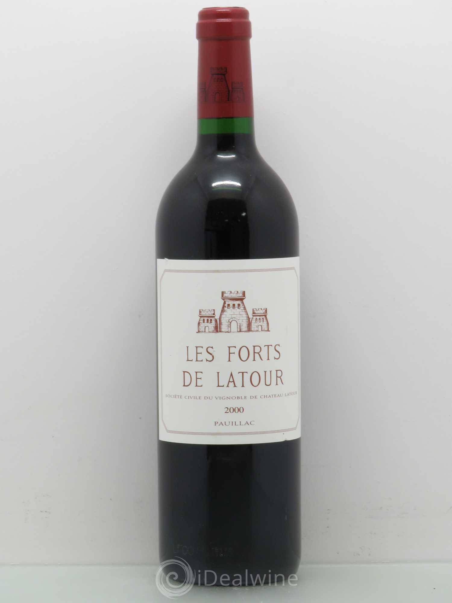 Les Forts de Latour Second Vin 2000 - Lot de 1 bouteille - 0