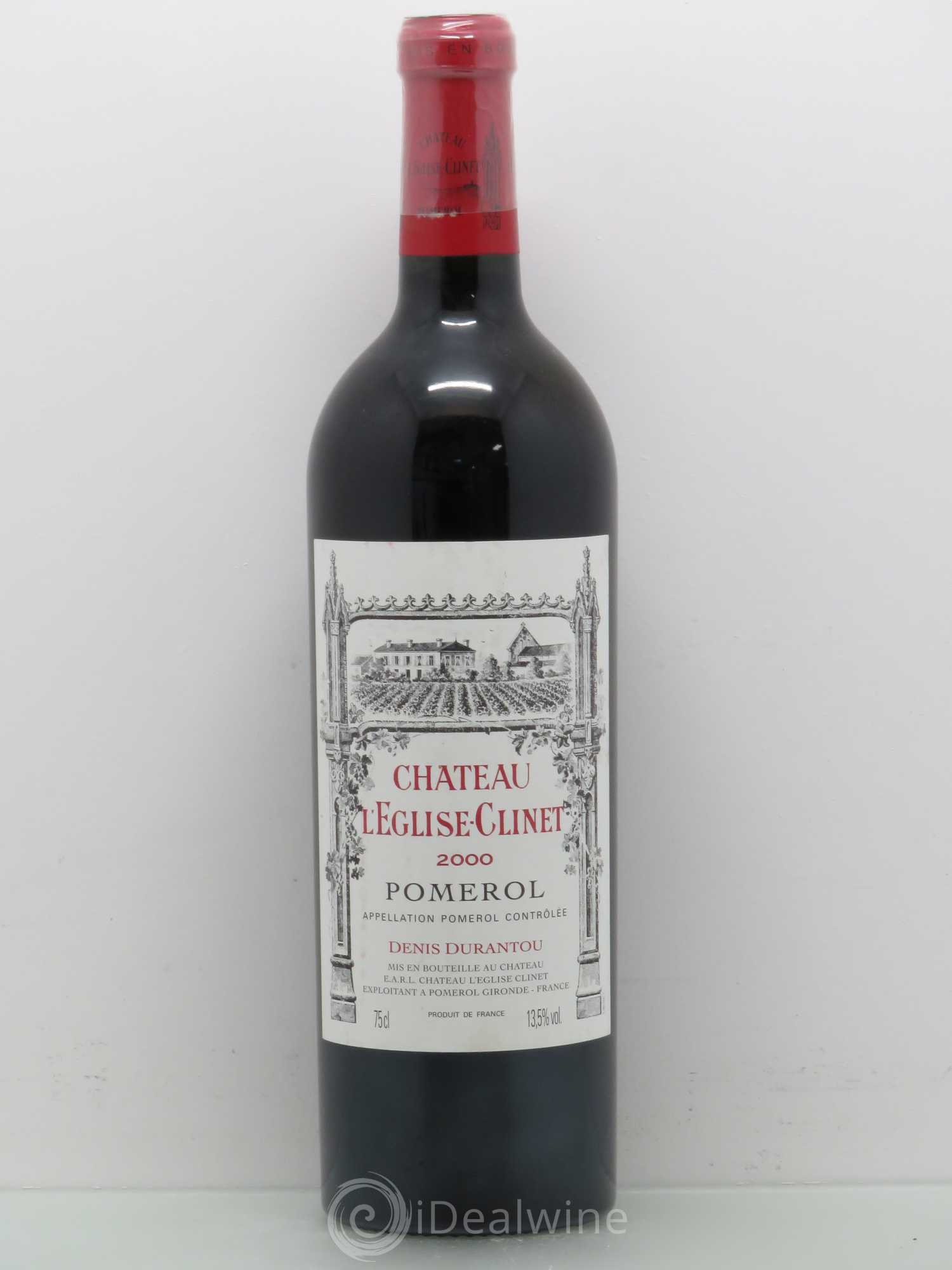 Château l' Église Clinet 2000 - Lot de 1 bouteille - 0