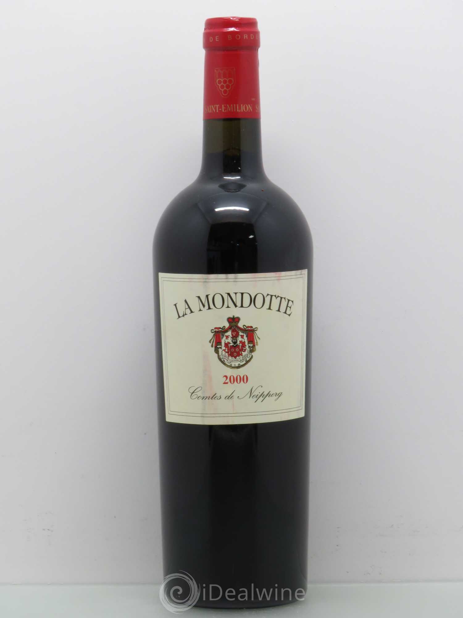 La Mondotte 1er Grand Cru Classé B depuis 2012 2000 - Lot de 1 bouteille - 0
