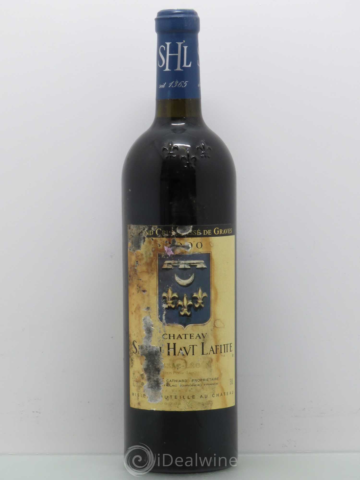 Château Smith Haut Lafitte Cru Classé de Graves 2000 - Lot de 1 bouteille - 0