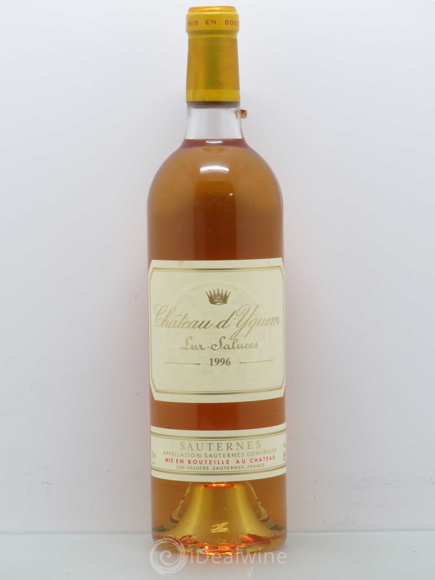 Château d' Yquem 1er Cru Classé Supérieur 1996 - Lotto di 1 bottiglia - 0
