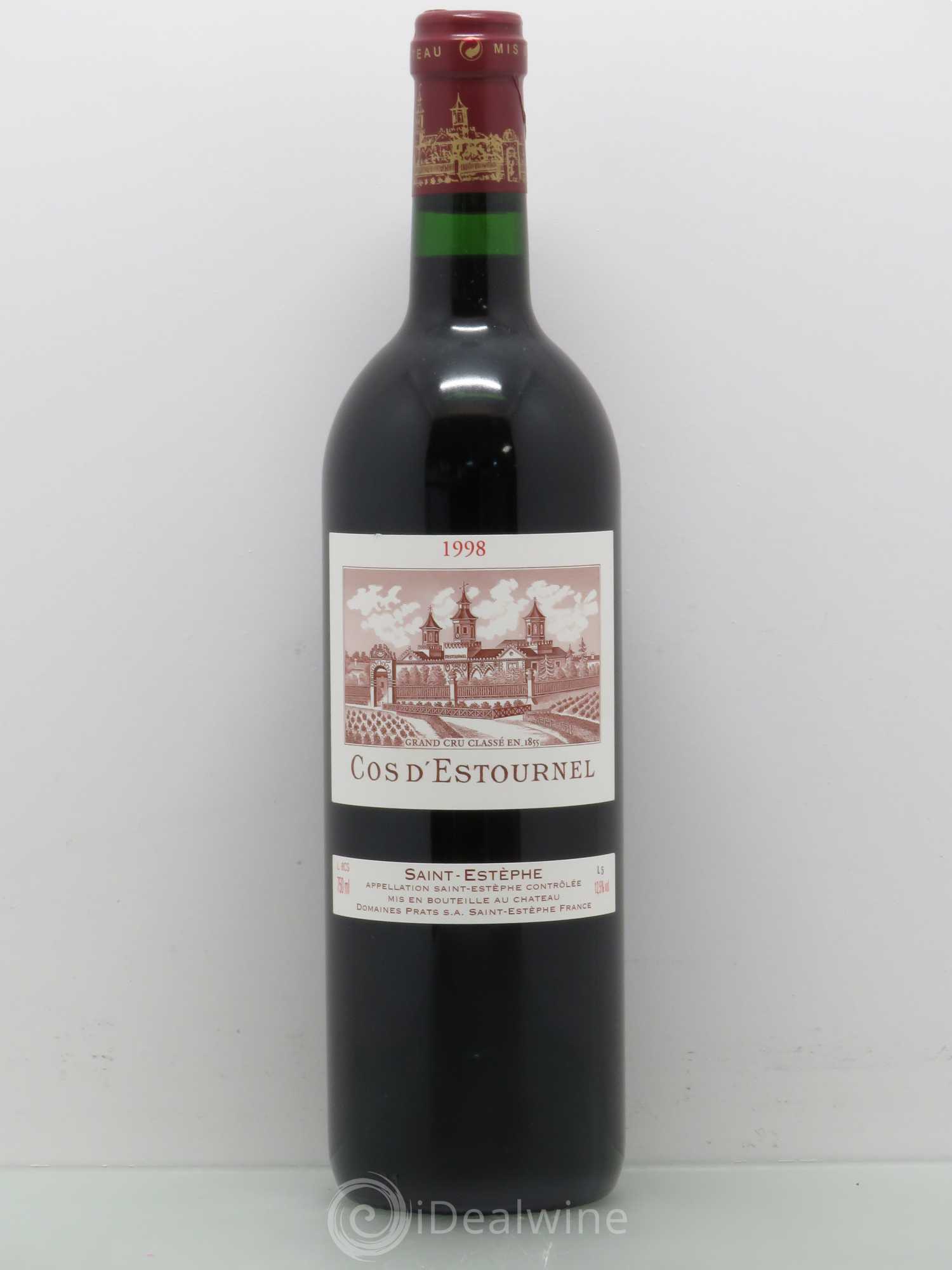 Cos d'Estournel 2ème Grand Cru Classé 1998 - Lot de 1 bouteille - 0