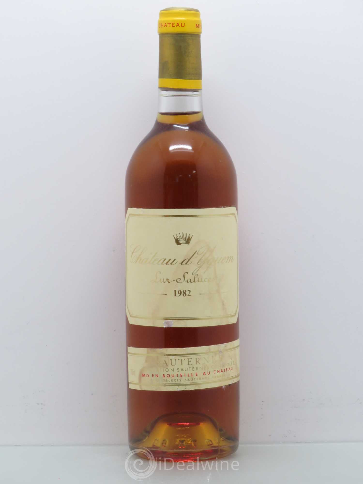 Château d' Yquem 1er Cru Classé Supérieur 1982 - Lotto di 1 bottiglia - 0