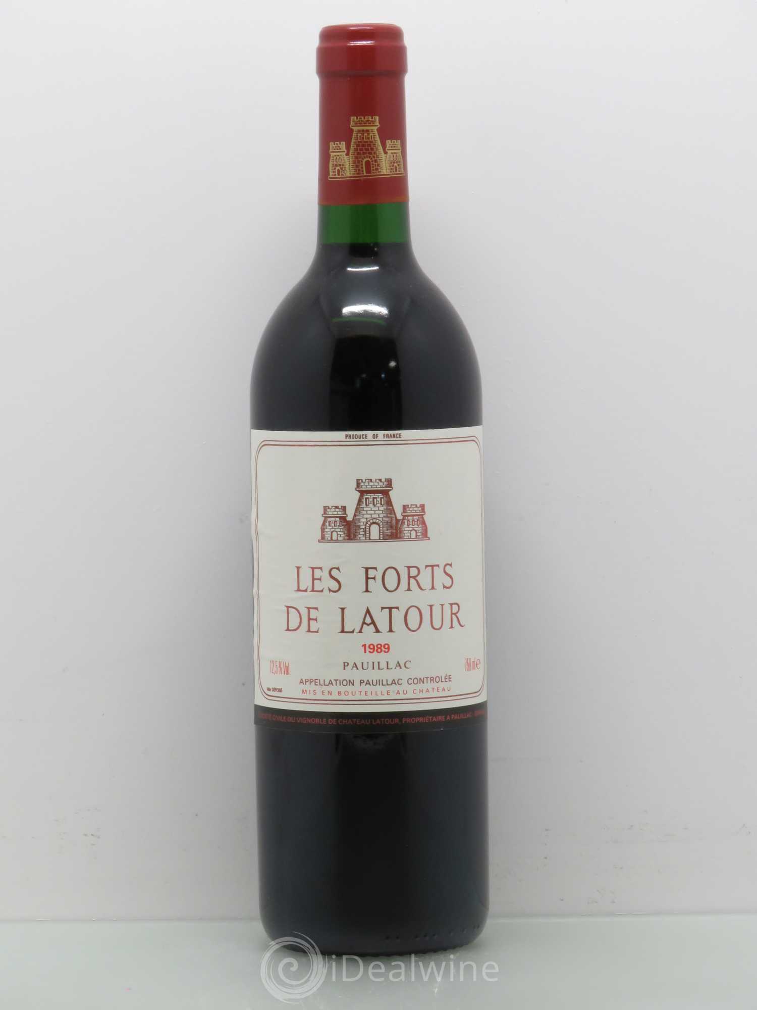 Les Forts de Latour Second Vin 1989 - Lot de 1 bouteille - 0