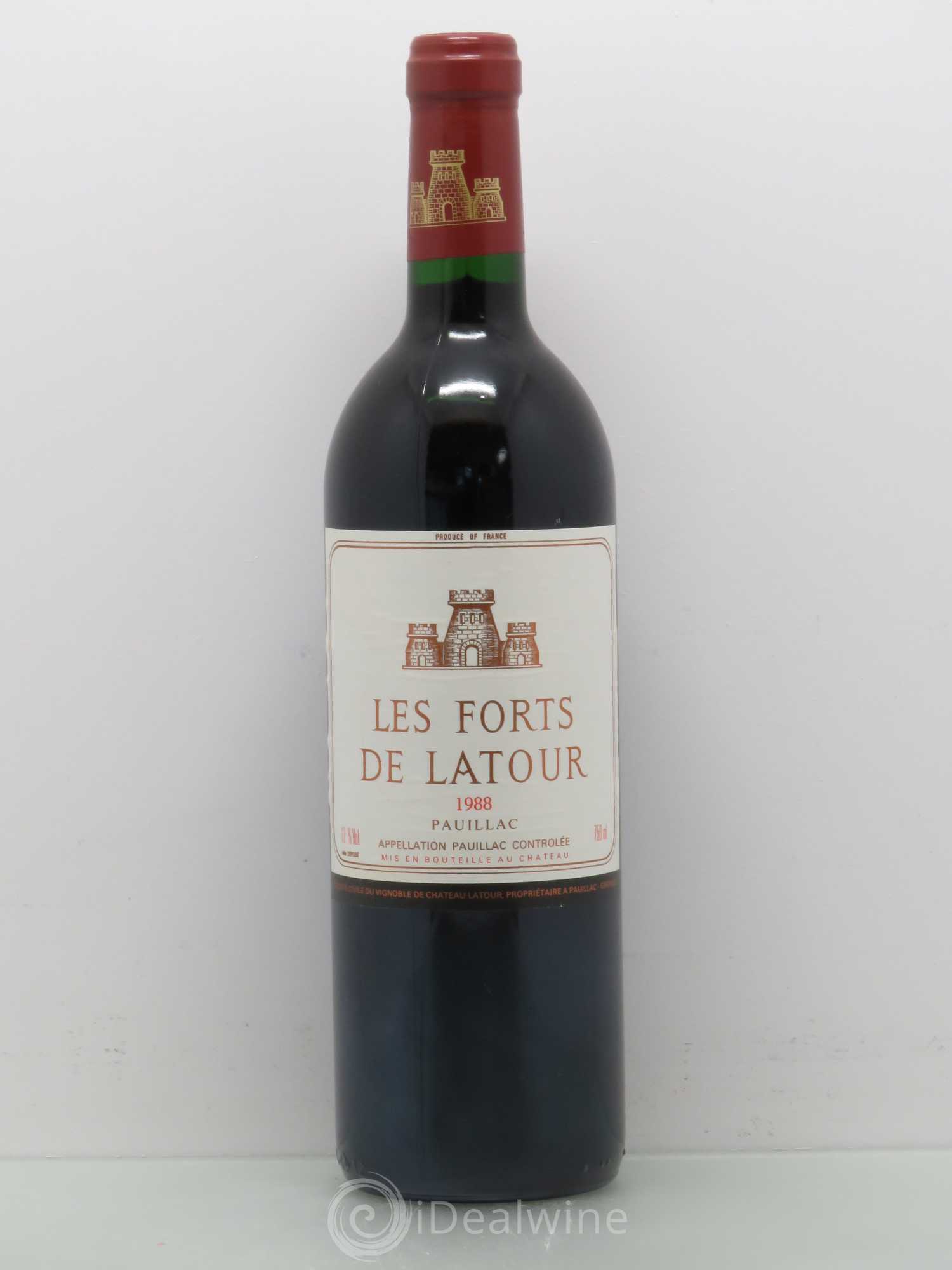 Les Forts de Latour Second Vin 1988 - Lot de 1 bouteille - 0