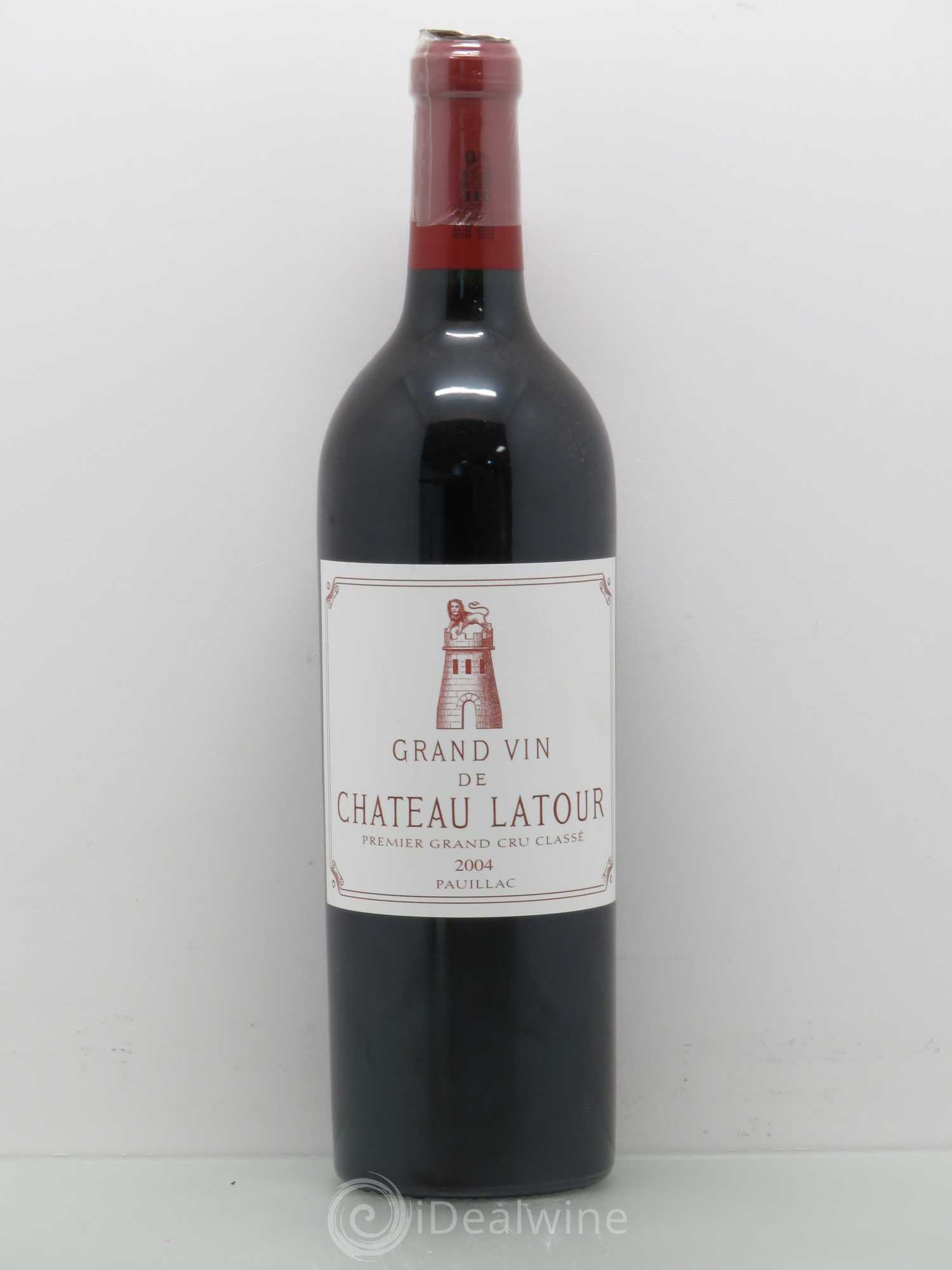 Château Latour 1er Grand Cru Classé 2004 - Lot de 1 bouteille - 0