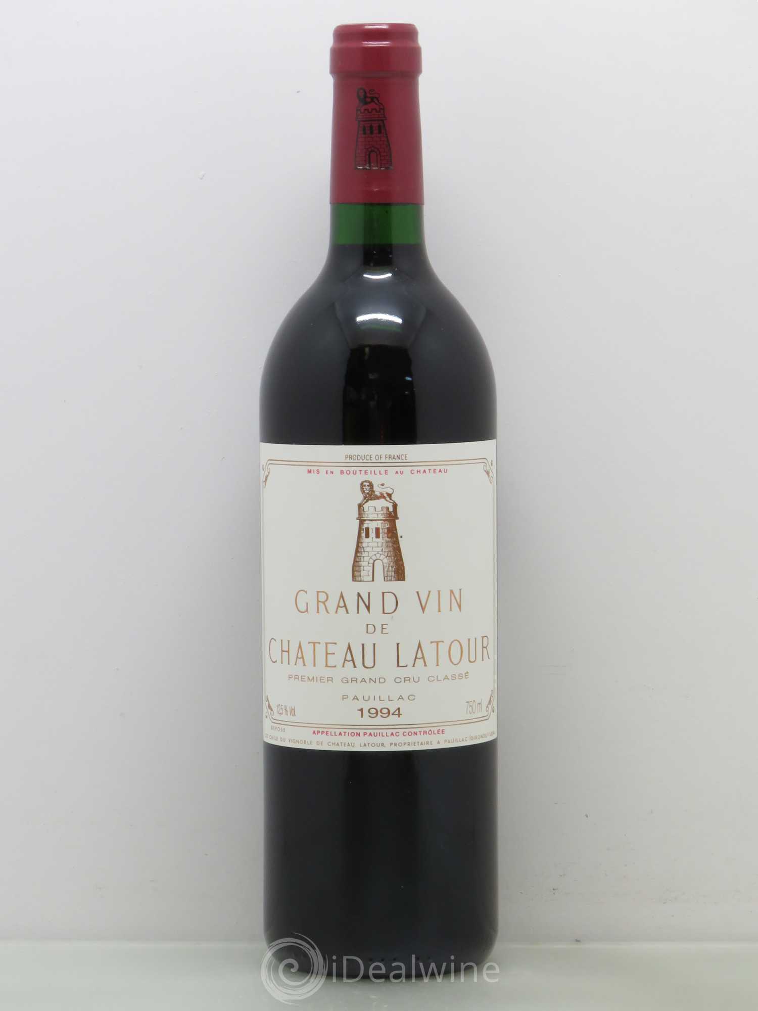 Château Latour 1er Grand Cru Classé 1994 - Lot de 1 bouteille - 0