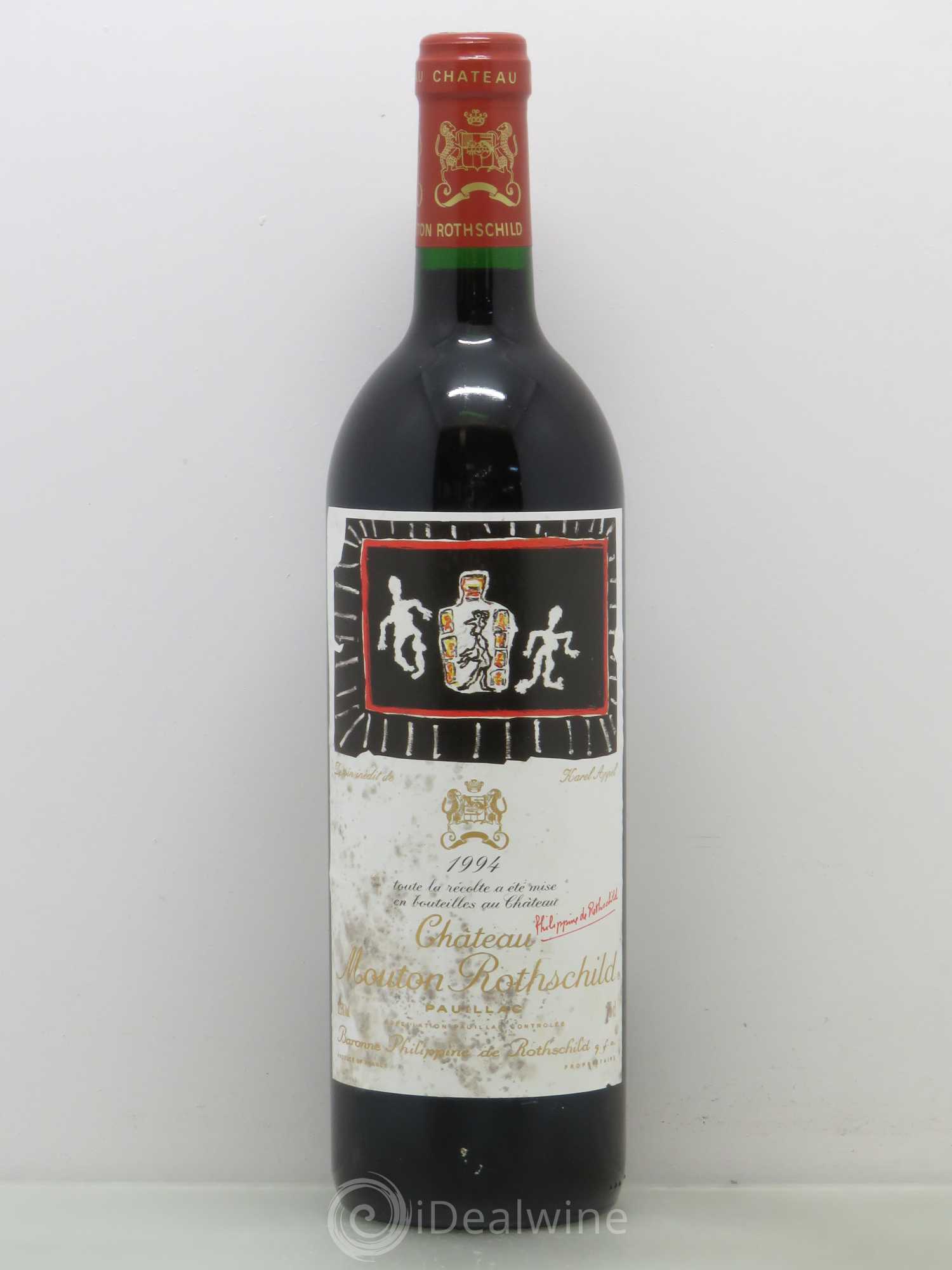 Château Mouton Rothschild 1er Grand Cru Classé 1994 - Lot de 1 bouteille - 0