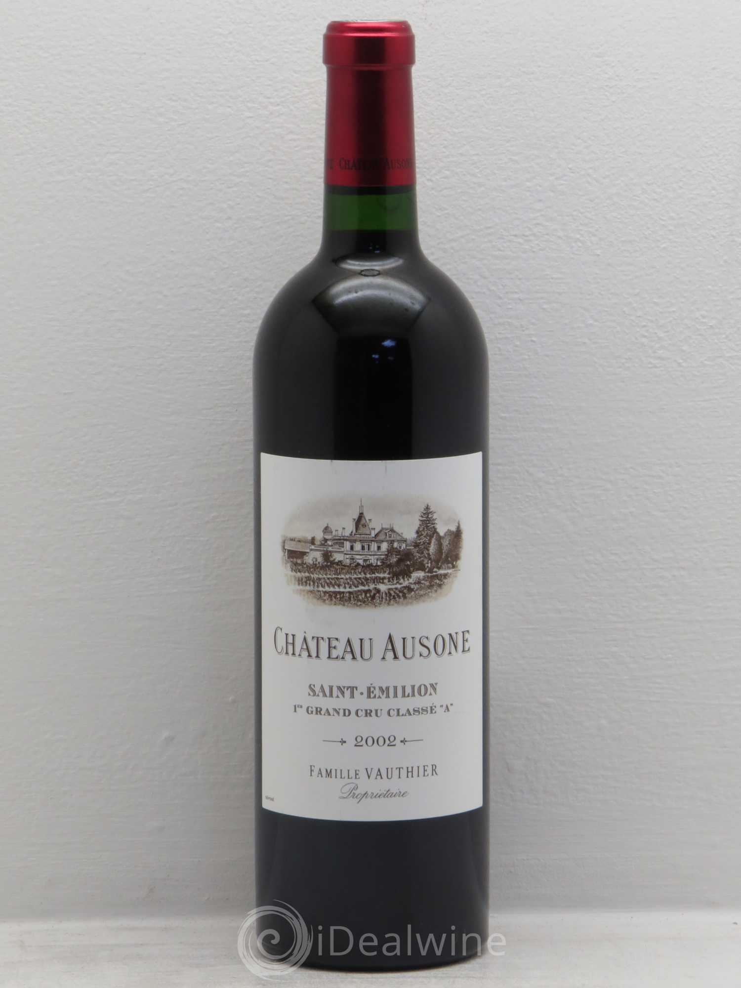 Château Ausone 1er Grand Cru Classé A 2002 - Lot de 1 bouteille - 0