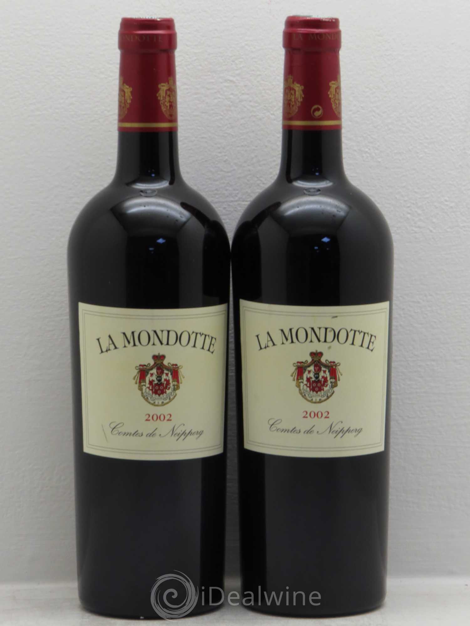 La Mondotte 1er Grand Cru Classé B depuis 2012 2002 - Lot de 2 bouteilles - 0