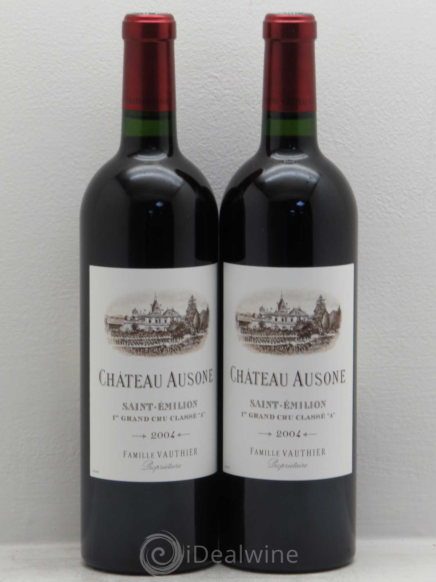 Château Ausone 1er Grand Cru Classé A 2004 - Lot de 2 bouteilles - 0