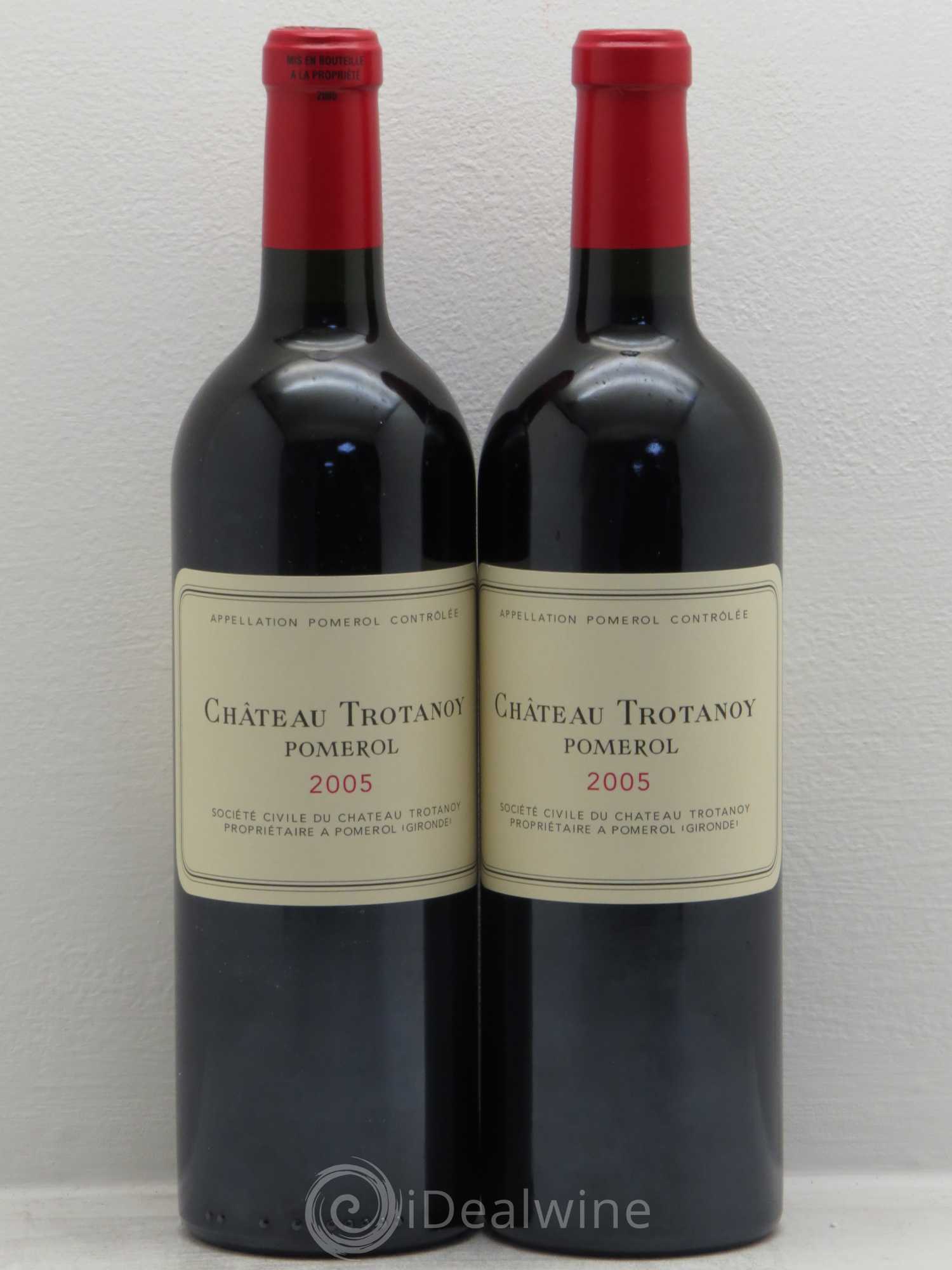 Château Trotanoy 2005 - Lot de 2 bouteilles - 0