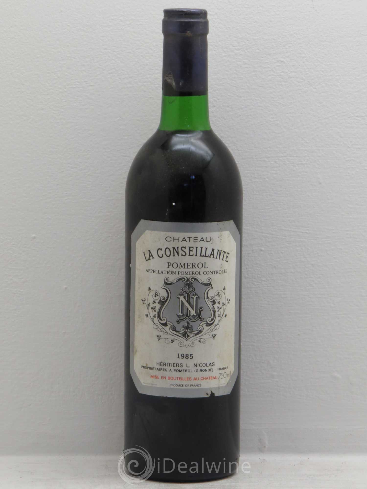 Château la Conseillante 1985 - Lot de 1 bouteille - 0