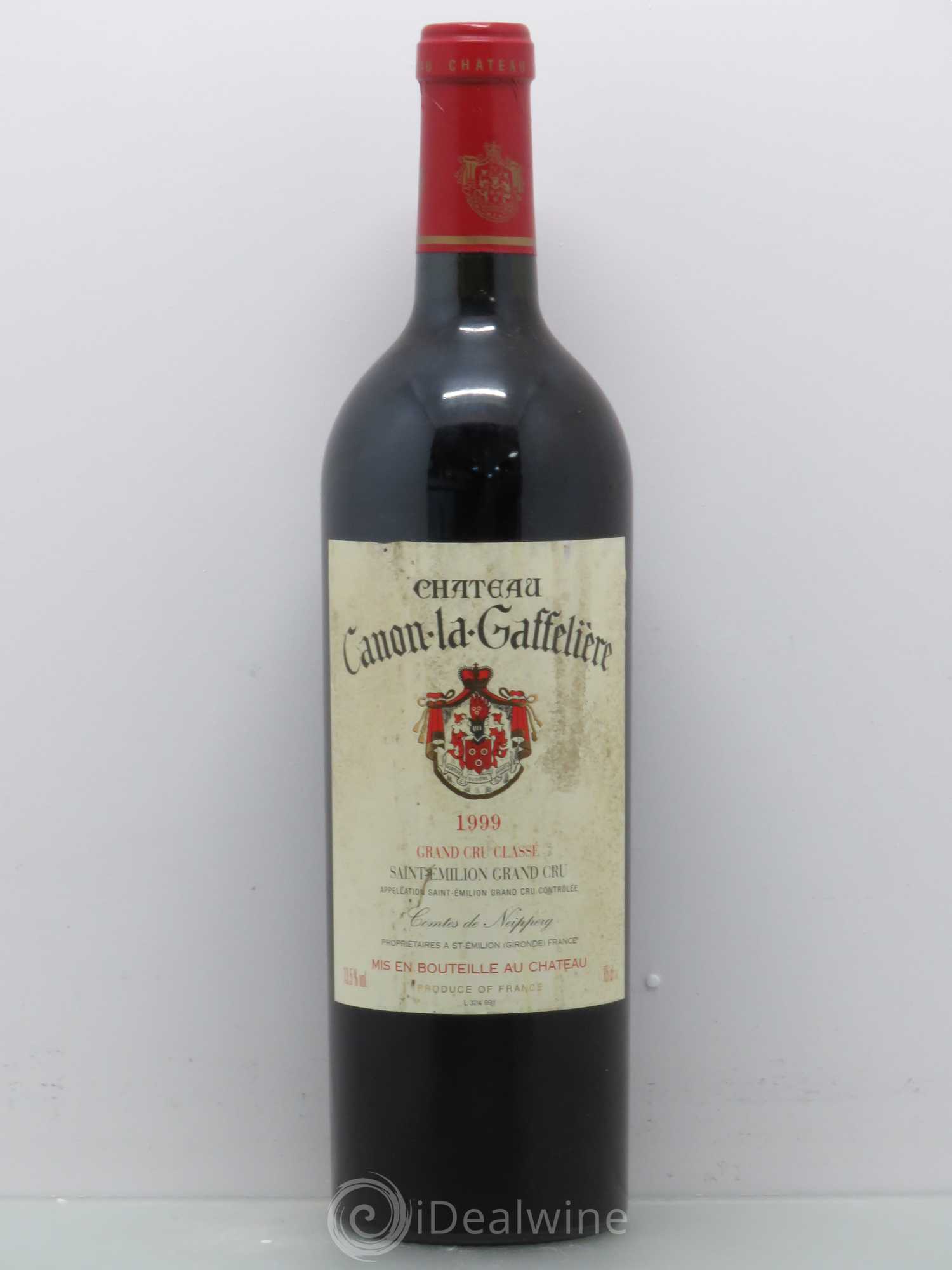 Château Canon la Gaffelière 1er Grand Cru Classé B 1999 - Lot de 1 bouteille - 0