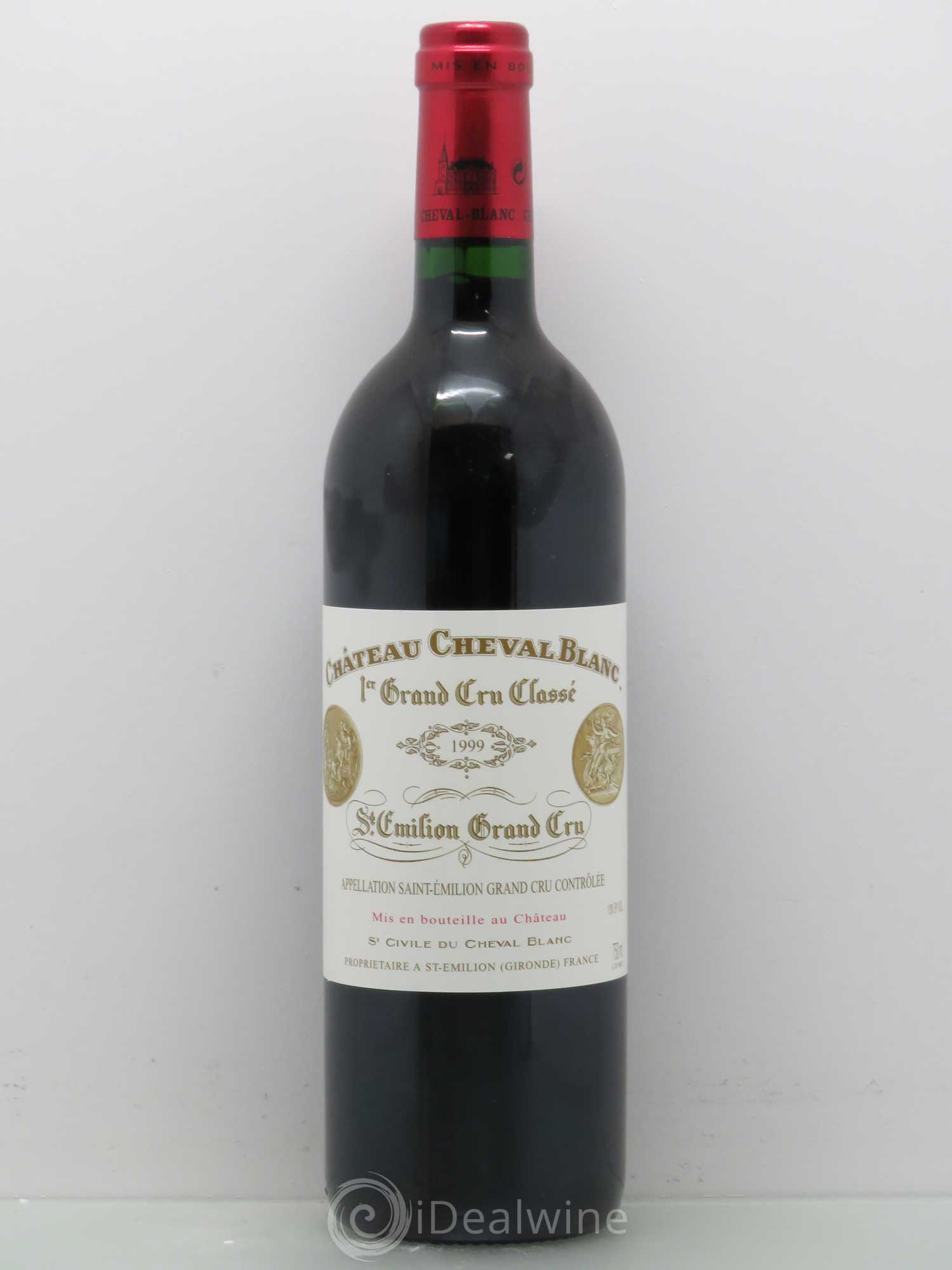 Château Cheval Blanc 1er Grand Cru Classé A 1999 - Lot de 1 bouteille - 0