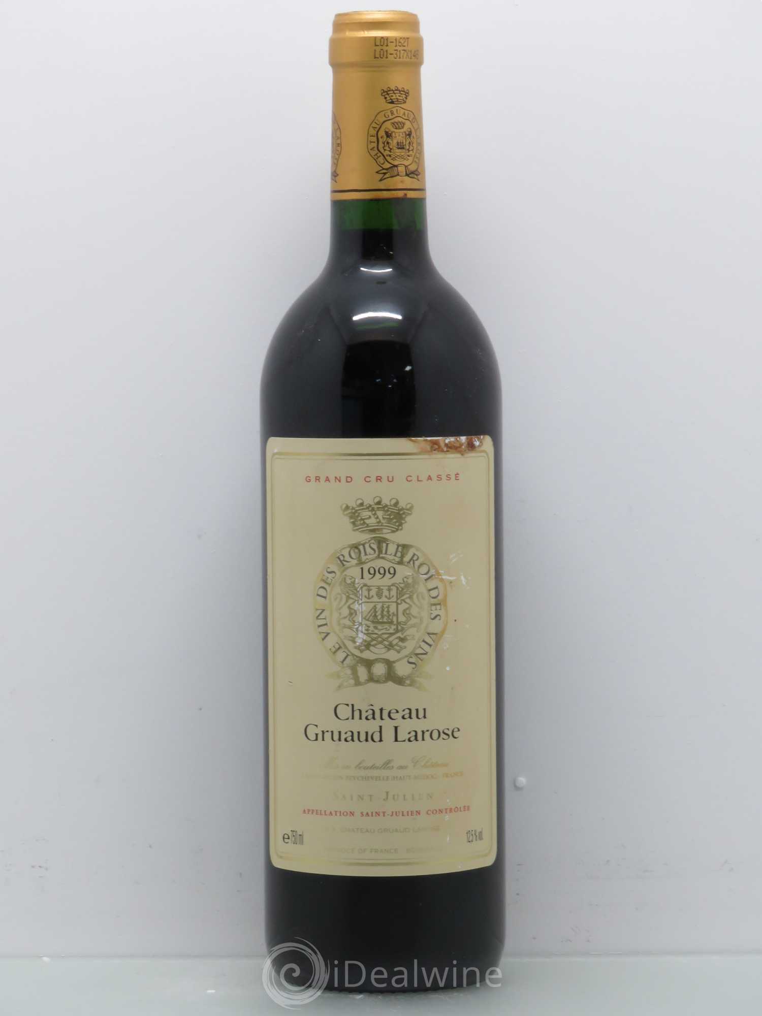 Château Gruaud Larose 2ème Grand Cru Classé 1999 - Lot de 1 bouteille - 0
