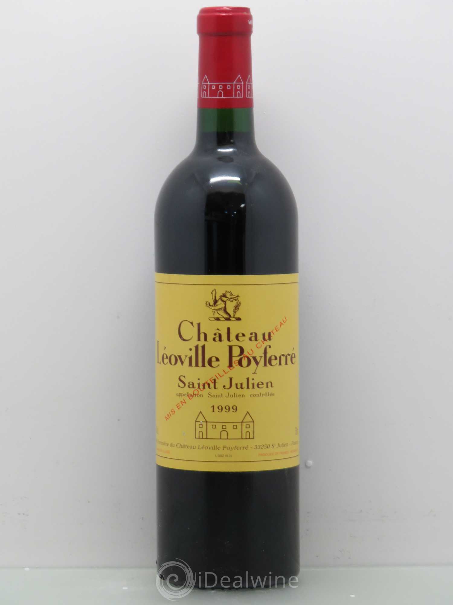Château Léoville Poyferré 2ème Grand Cru Classé 1999 - Lot de 1 bouteille - 0