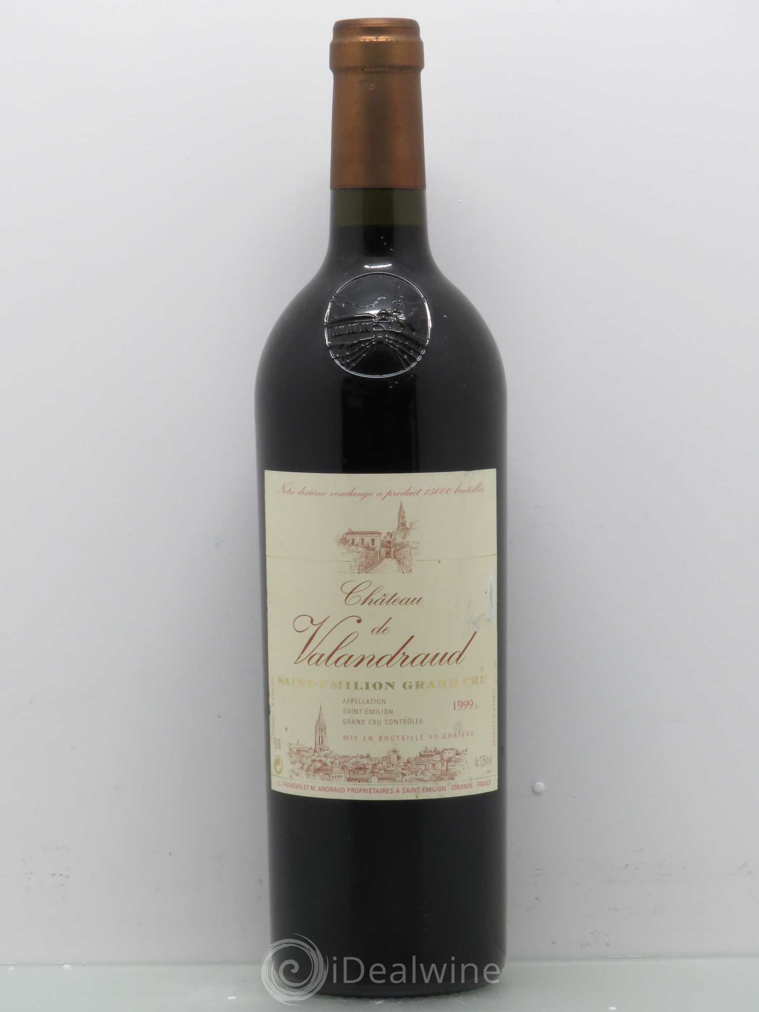 Château de Valandraud 1999 - Lot de 1 bouteille - 0