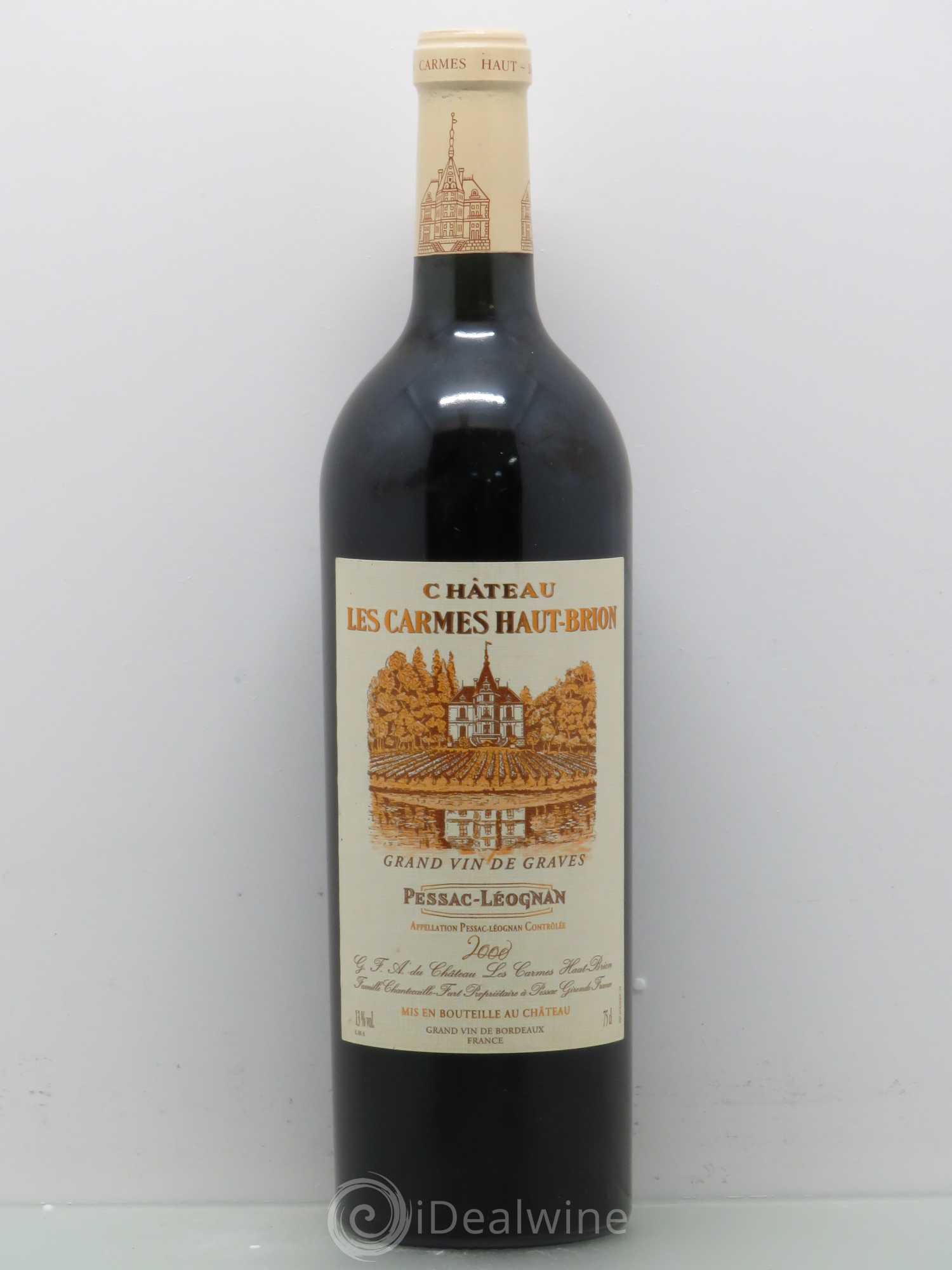 Château Les Carmes Haut-Brion 2000 - Lot de 1 bouteille - 0