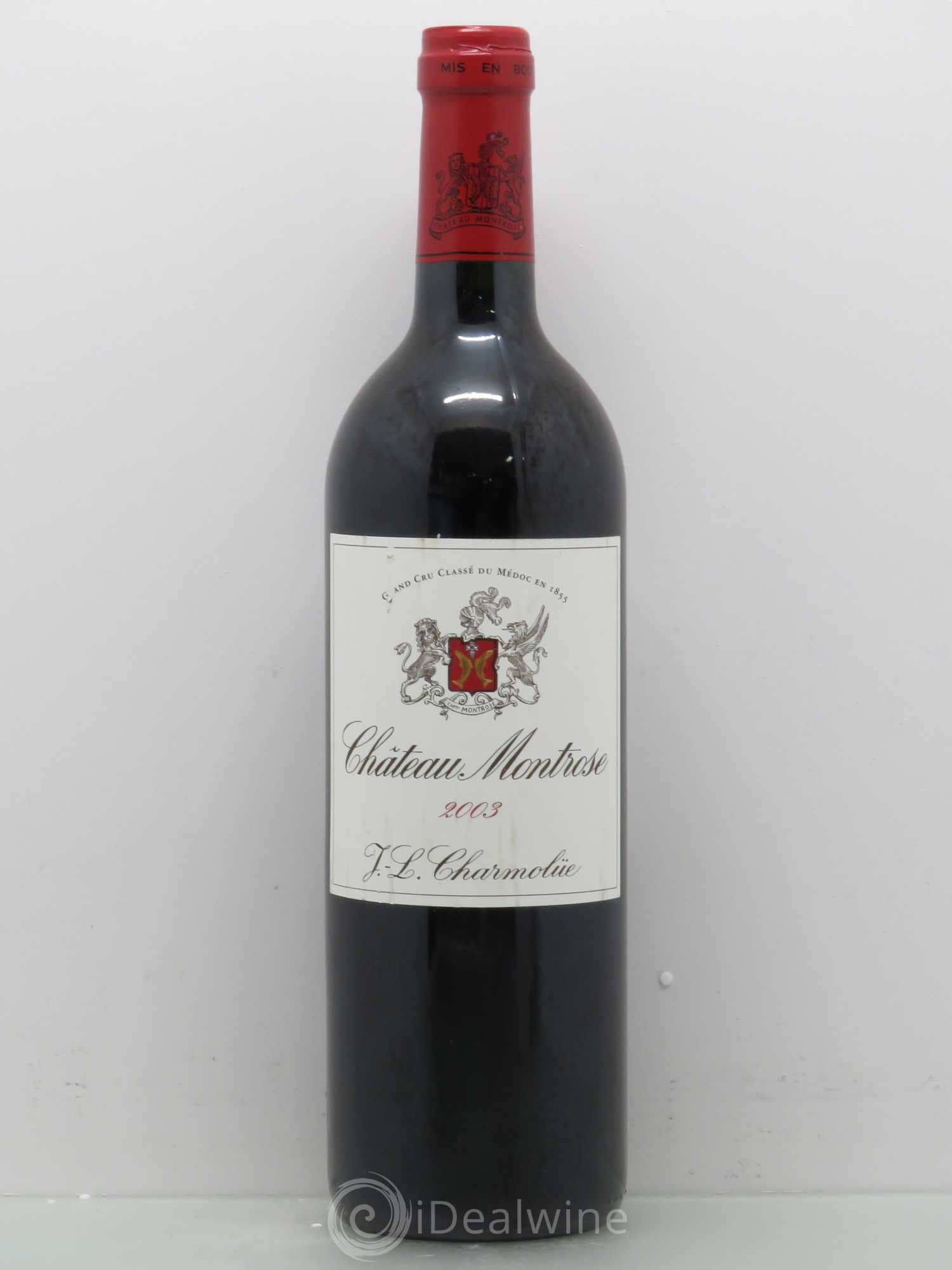Château Montrose 2ème Grand Cru Classé 2003 - Lot de 1 bouteille - 0